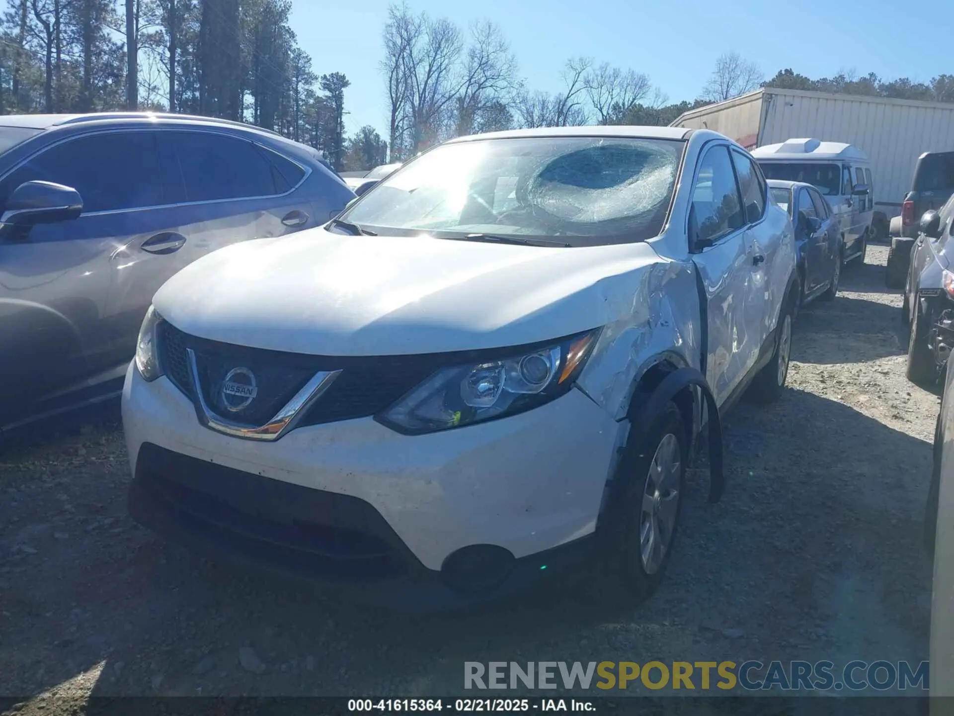 2 Photograph of a damaged car JN1BJ1CR7KW318108 NISSAN ROGUE SPORT 2019