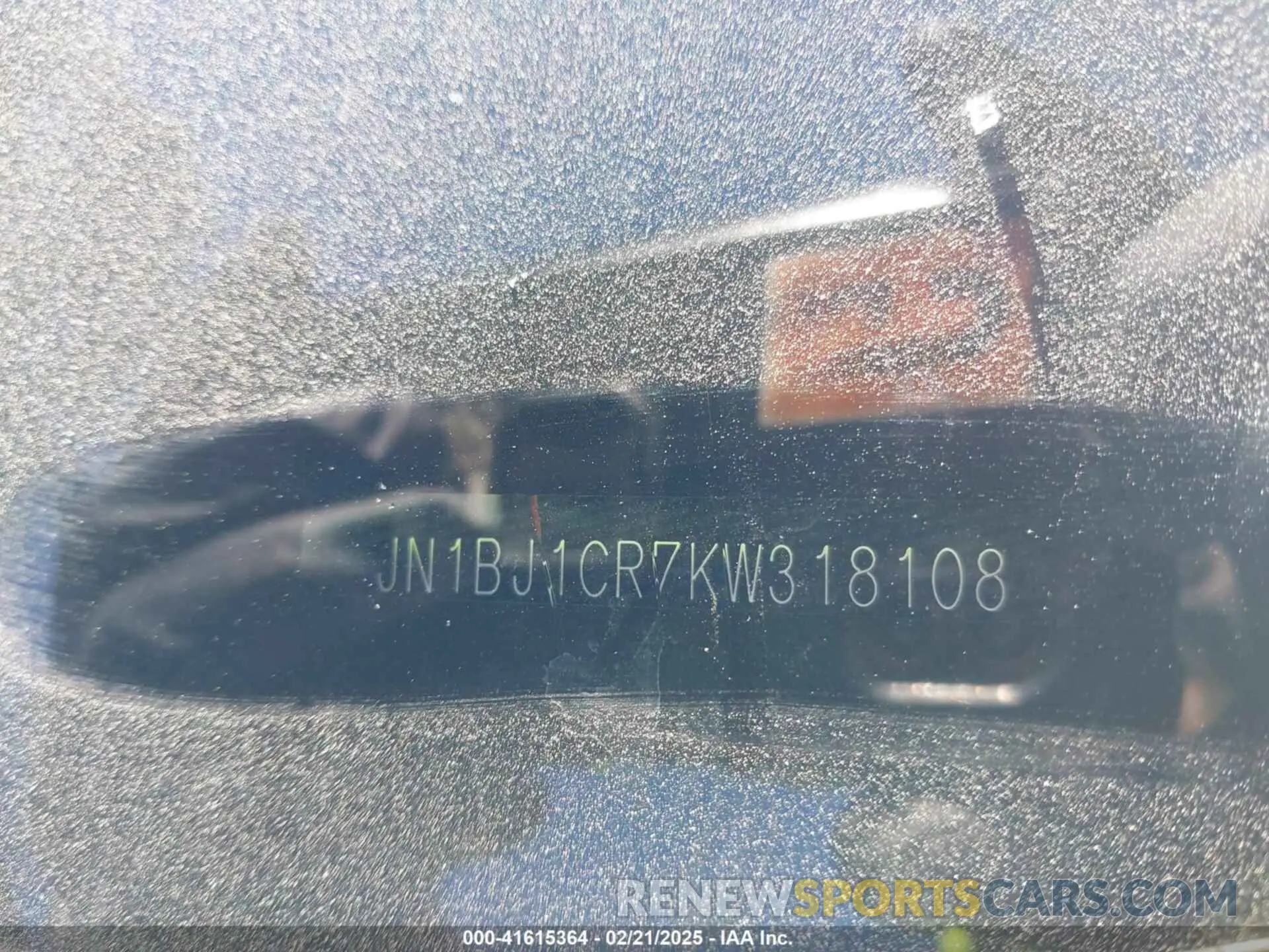 9 Photograph of a damaged car JN1BJ1CR7KW318108 NISSAN ROGUE SPORT 2019