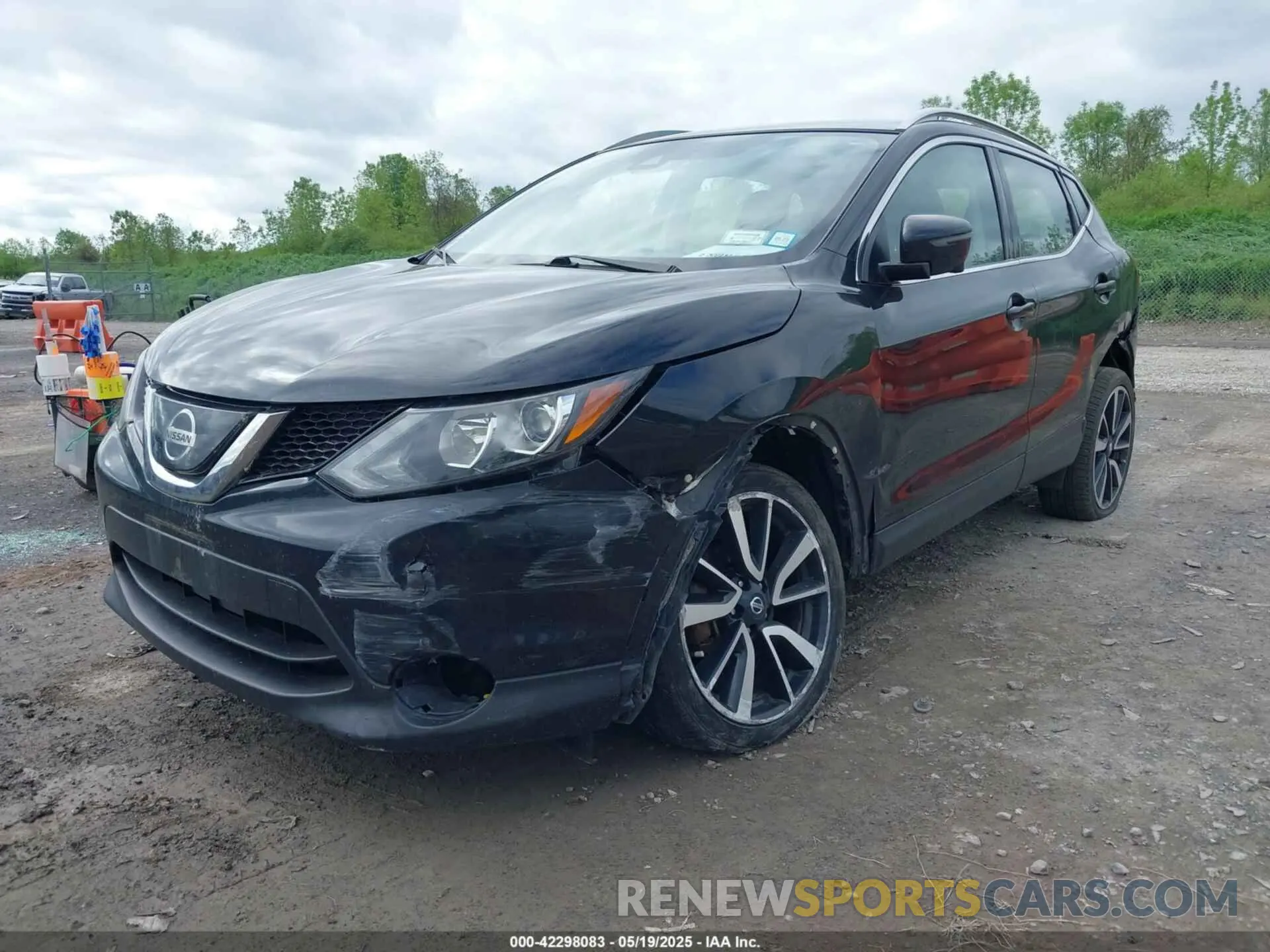 6 Photograph of a damaged car JN1BJ1CR7KW319629 NISSAN ROGUE SPORT 2019