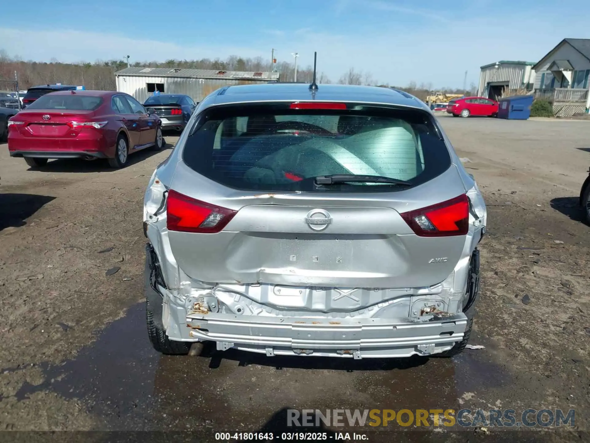 6 Photograph of a damaged car JN1BJ1CR7KW333451 NISSAN ROGUE SPORT 2019