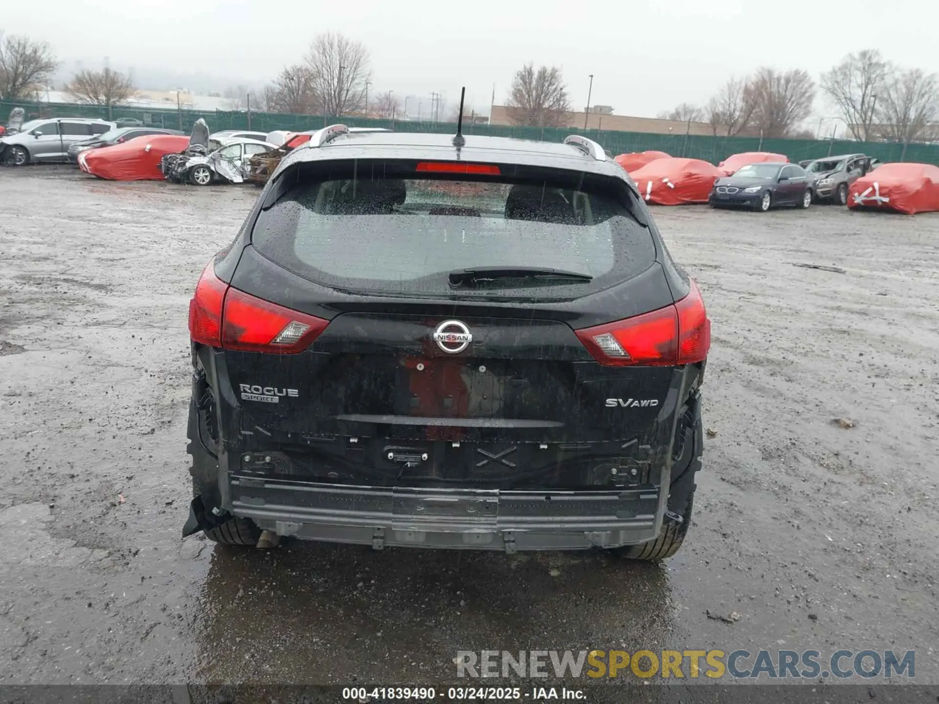 16 Photograph of a damaged car JN1BJ1CR7KW351870 NISSAN ROGUE SPORT 2019