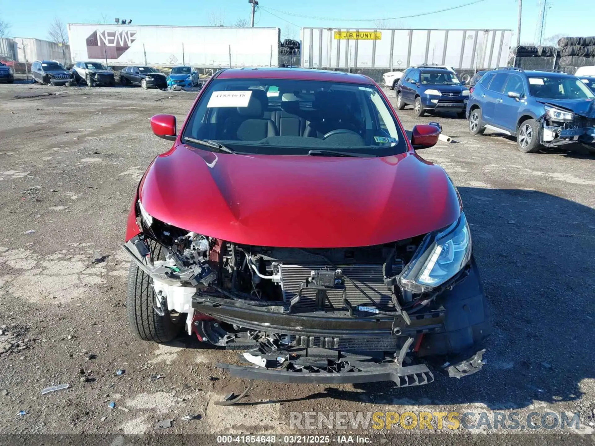 13 Photograph of a damaged car JN1BJ1CR9KW320099 NISSAN ROGUE SPORT 2019