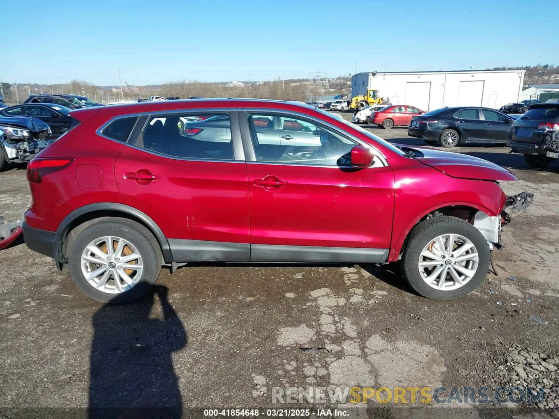 14 Photograph of a damaged car JN1BJ1CR9KW320099 NISSAN ROGUE SPORT 2019