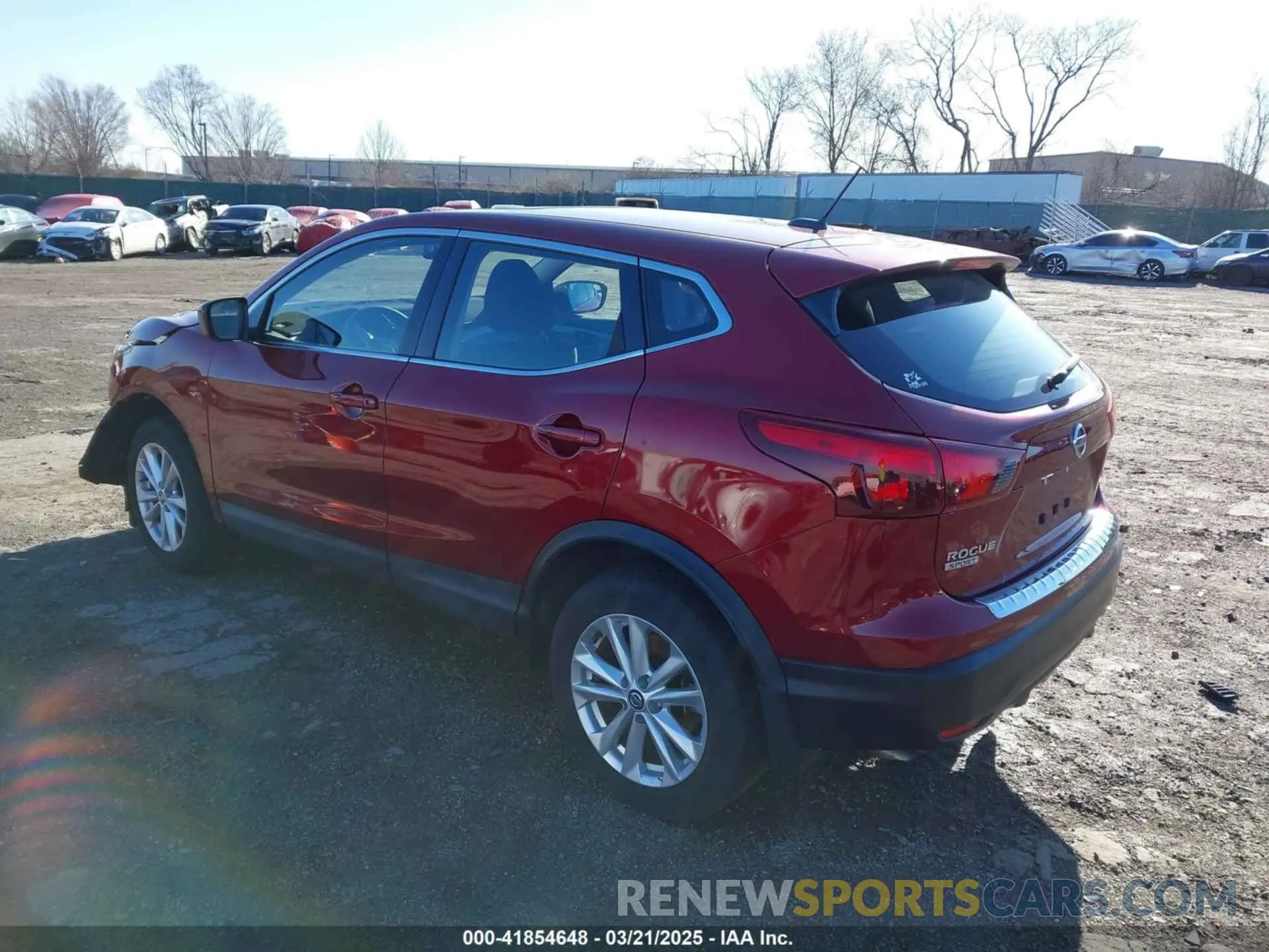 3 Photograph of a damaged car JN1BJ1CR9KW320099 NISSAN ROGUE SPORT 2019