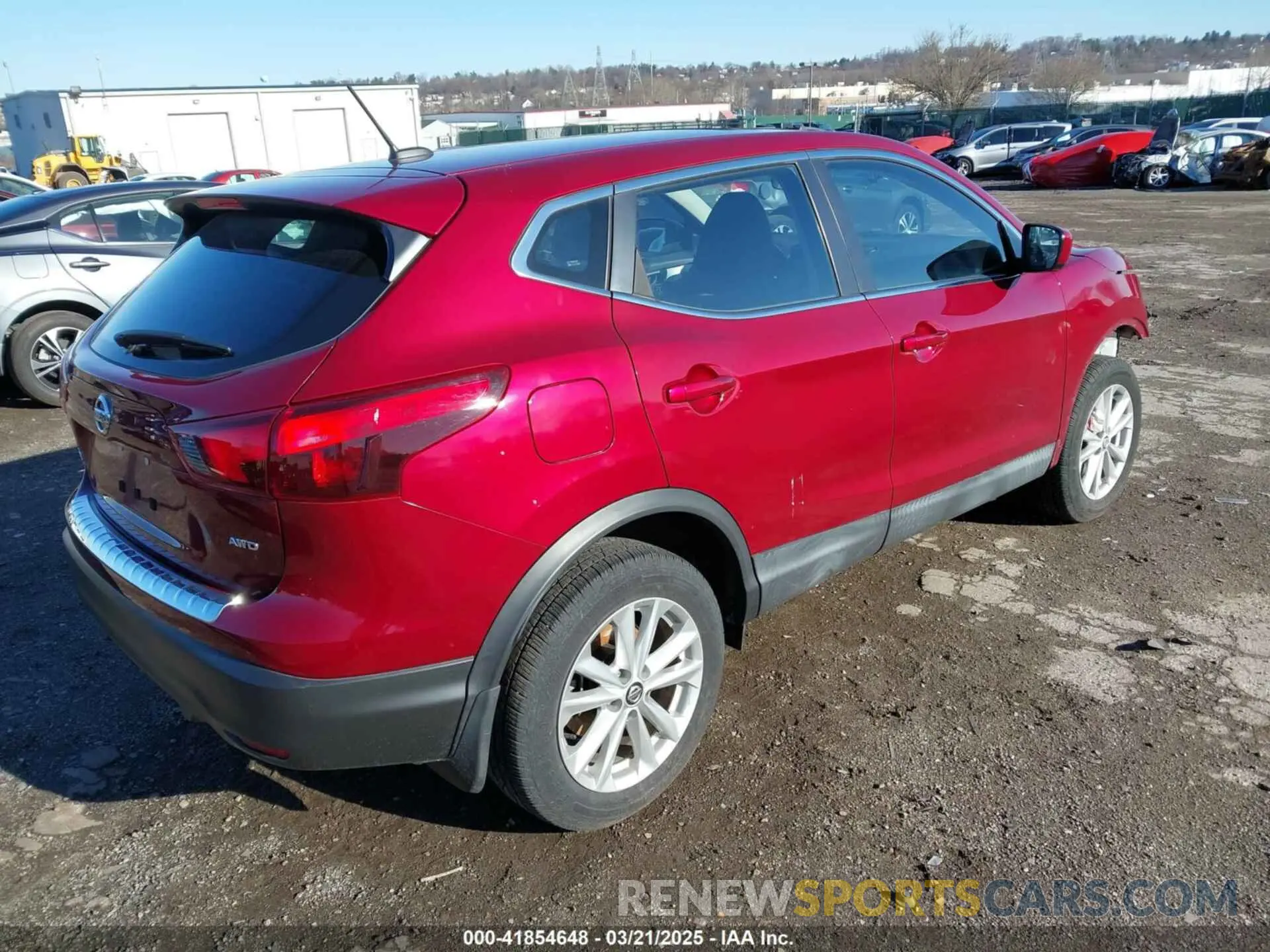 4 Photograph of a damaged car JN1BJ1CR9KW320099 NISSAN ROGUE SPORT 2019