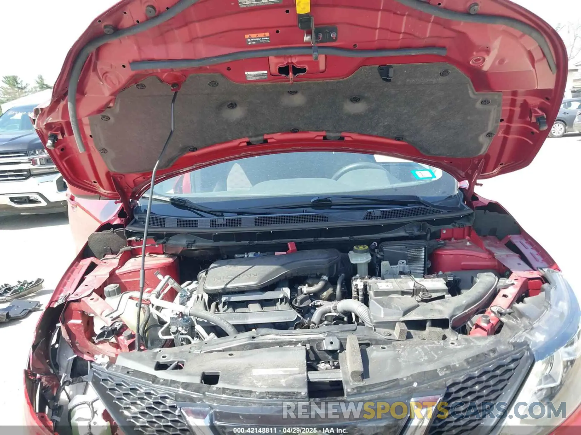 10 Photograph of a damaged car JN1BJ1CR9KW326856 NISSAN ROGUE SPORT 2019