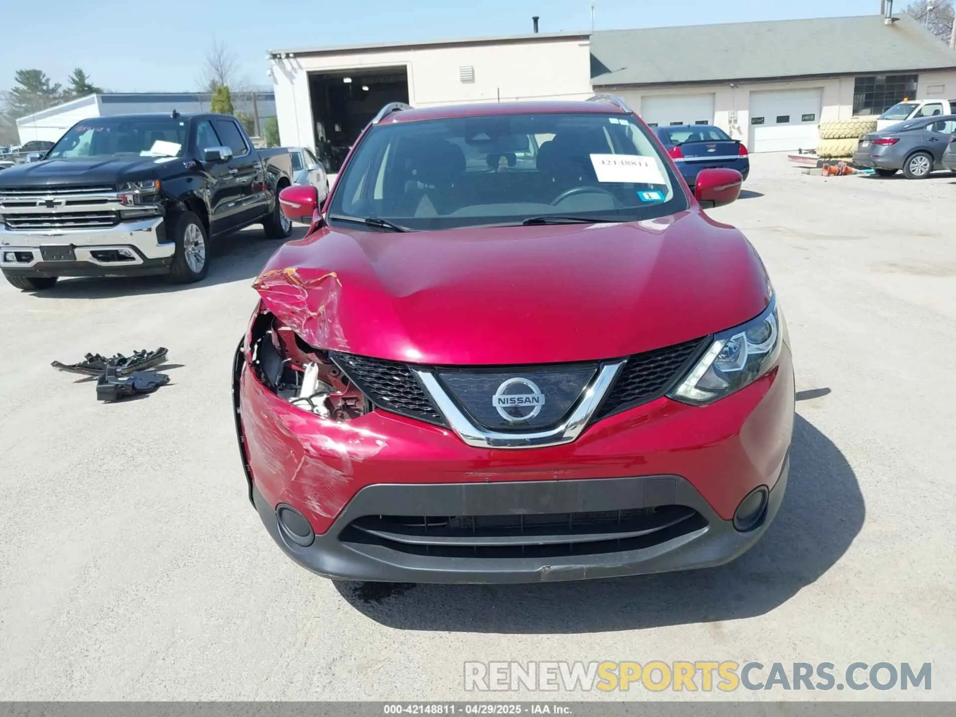 12 Photograph of a damaged car JN1BJ1CR9KW326856 NISSAN ROGUE SPORT 2019