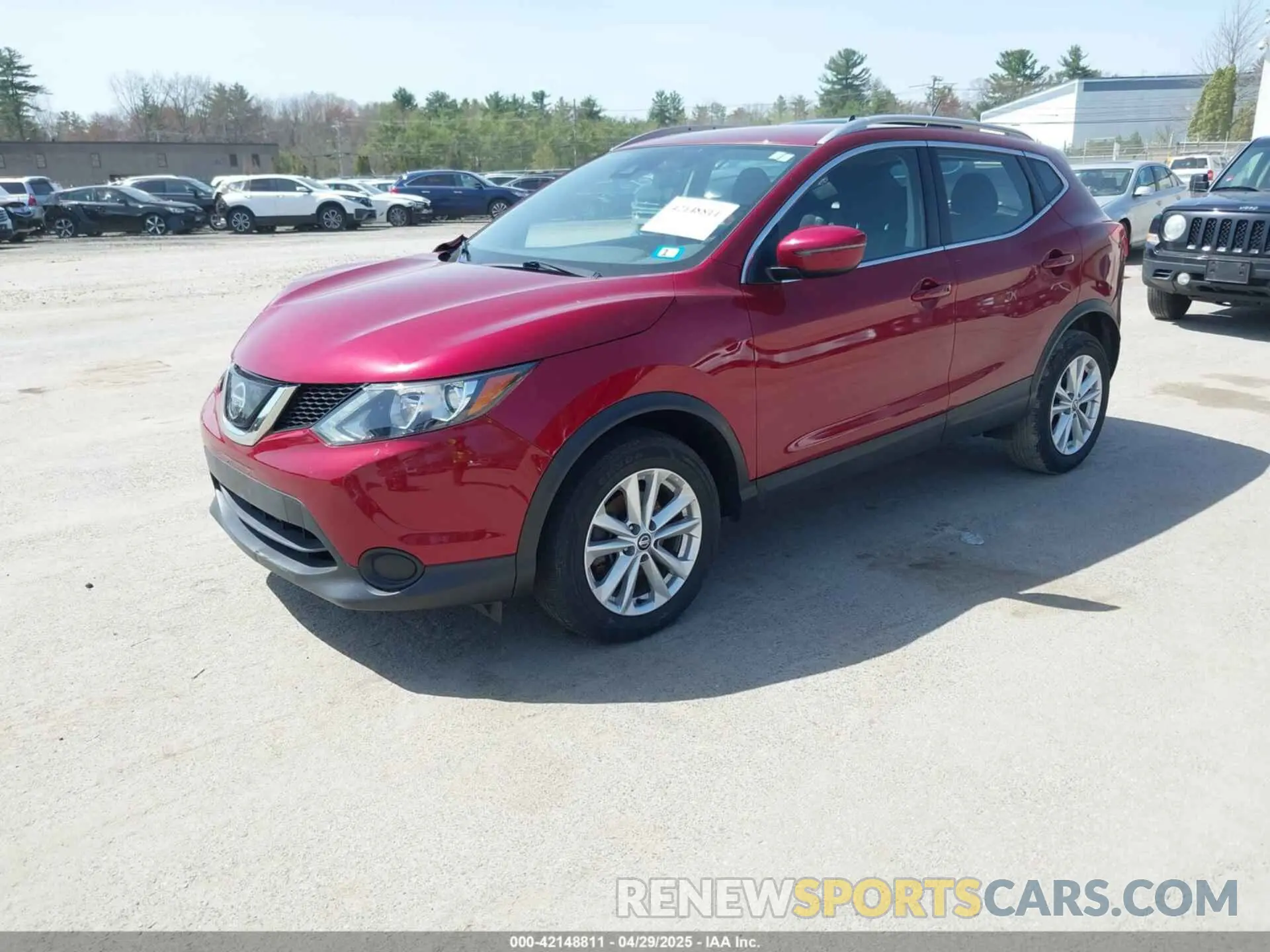 2 Photograph of a damaged car JN1BJ1CR9KW326856 NISSAN ROGUE SPORT 2019