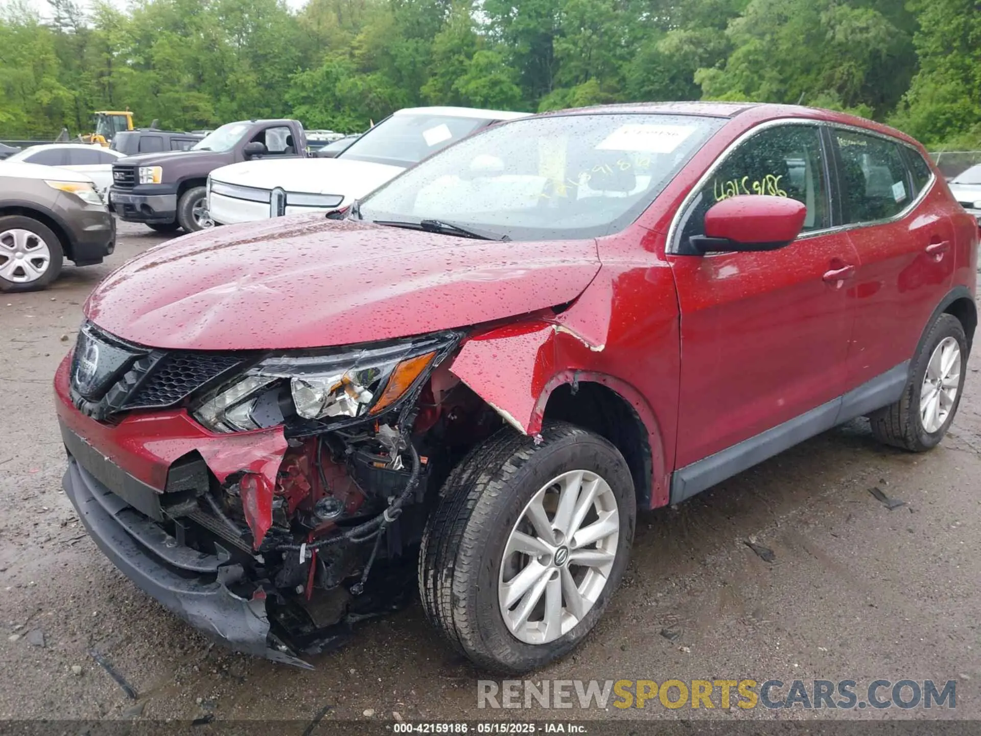 2 Photograph of a damaged car JN1BJ1CR9KW330521 NISSAN ROGUE SPORT 2019
