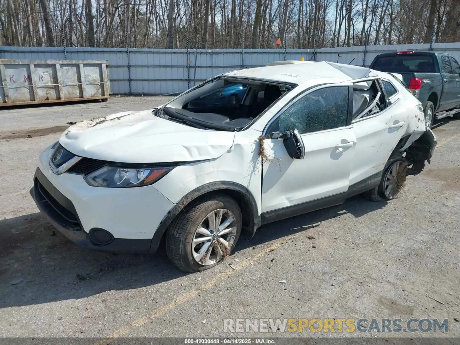 2 Photograph of a damaged car JN1BJ1CR9KW347948 NISSAN ROGUE SPORT 2019