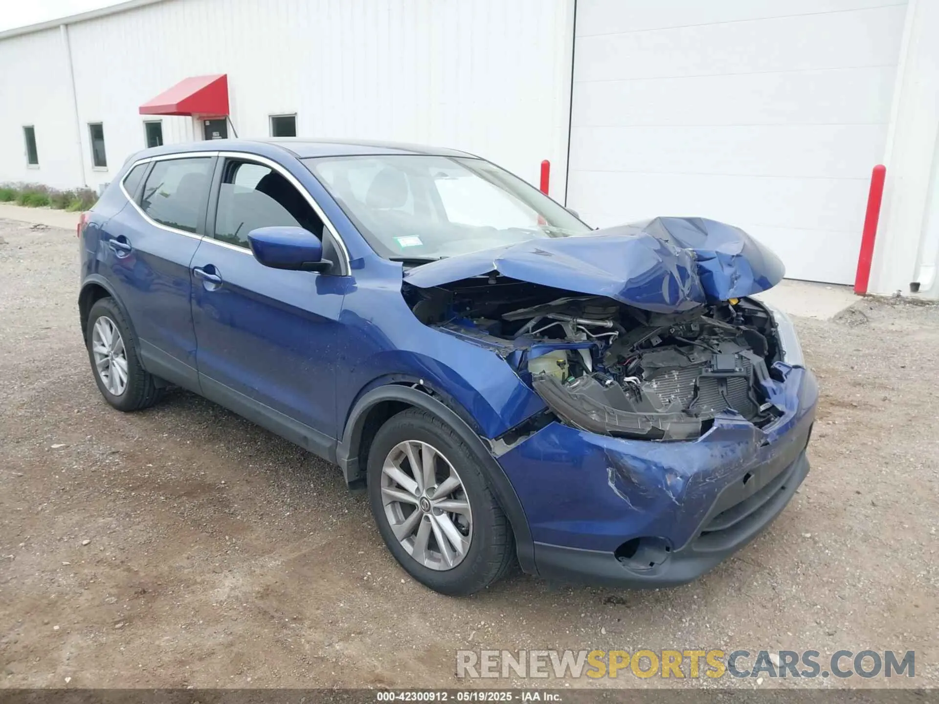 1 Photograph of a damaged car JN1BJ1CR9KW350946 NISSAN ROGUE SPORT 2019