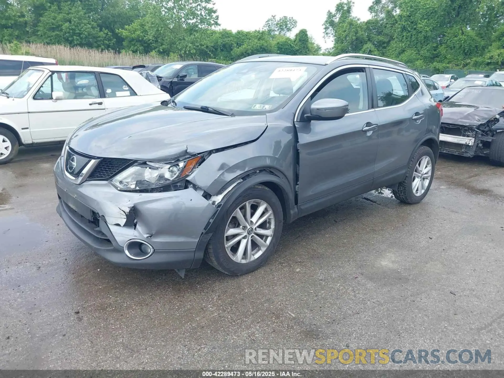 2 Photograph of a damaged car JN1BJ1CRXKW311797 NISSAN ROGUE SPORT 2019