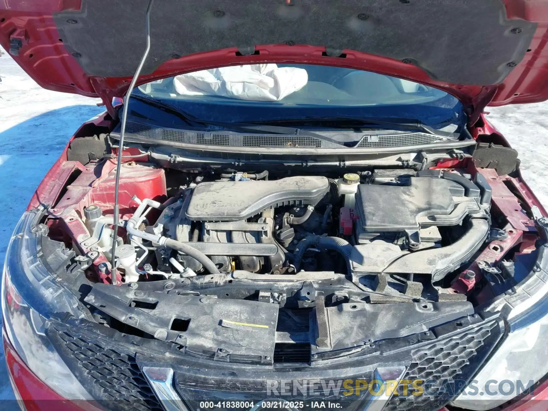 10 Photograph of a damaged car JN1BJ1CRXKW321746 NISSAN ROGUE SPORT 2019