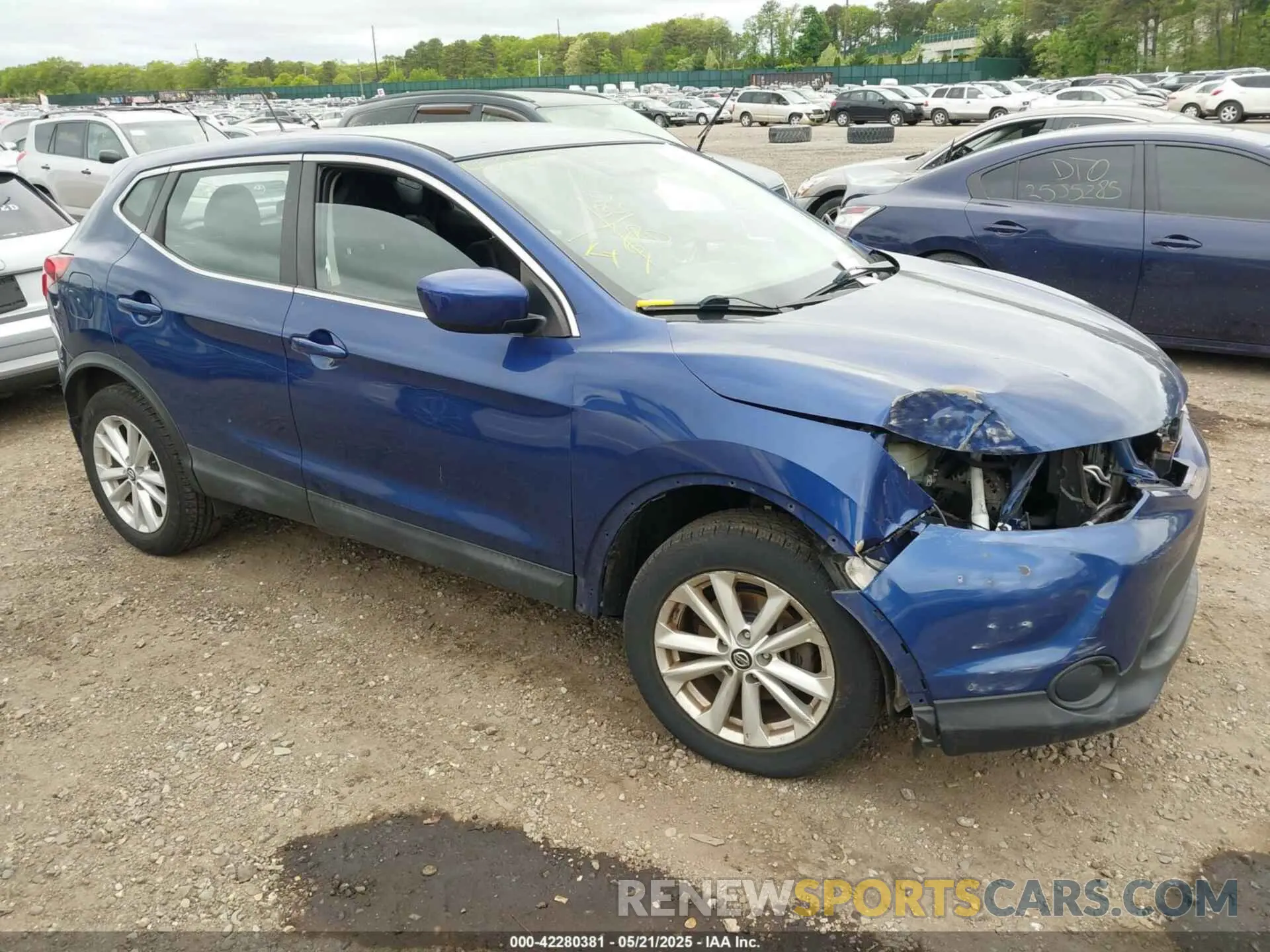1 Photograph of a damaged car JN1BJ1CRXKW333511 NISSAN ROGUE SPORT 2019