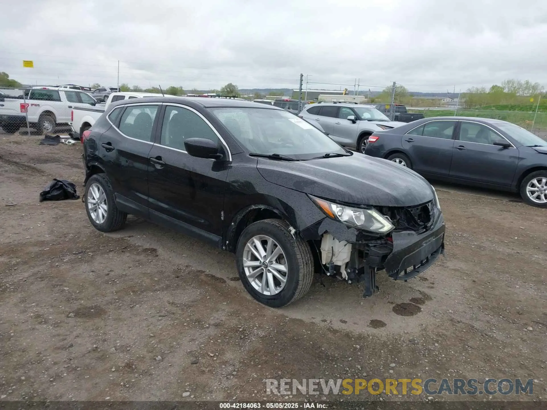 1 Photograph of a damaged car JN1BJ1CRXKW625059 NISSAN ROGUE SPORT 2019