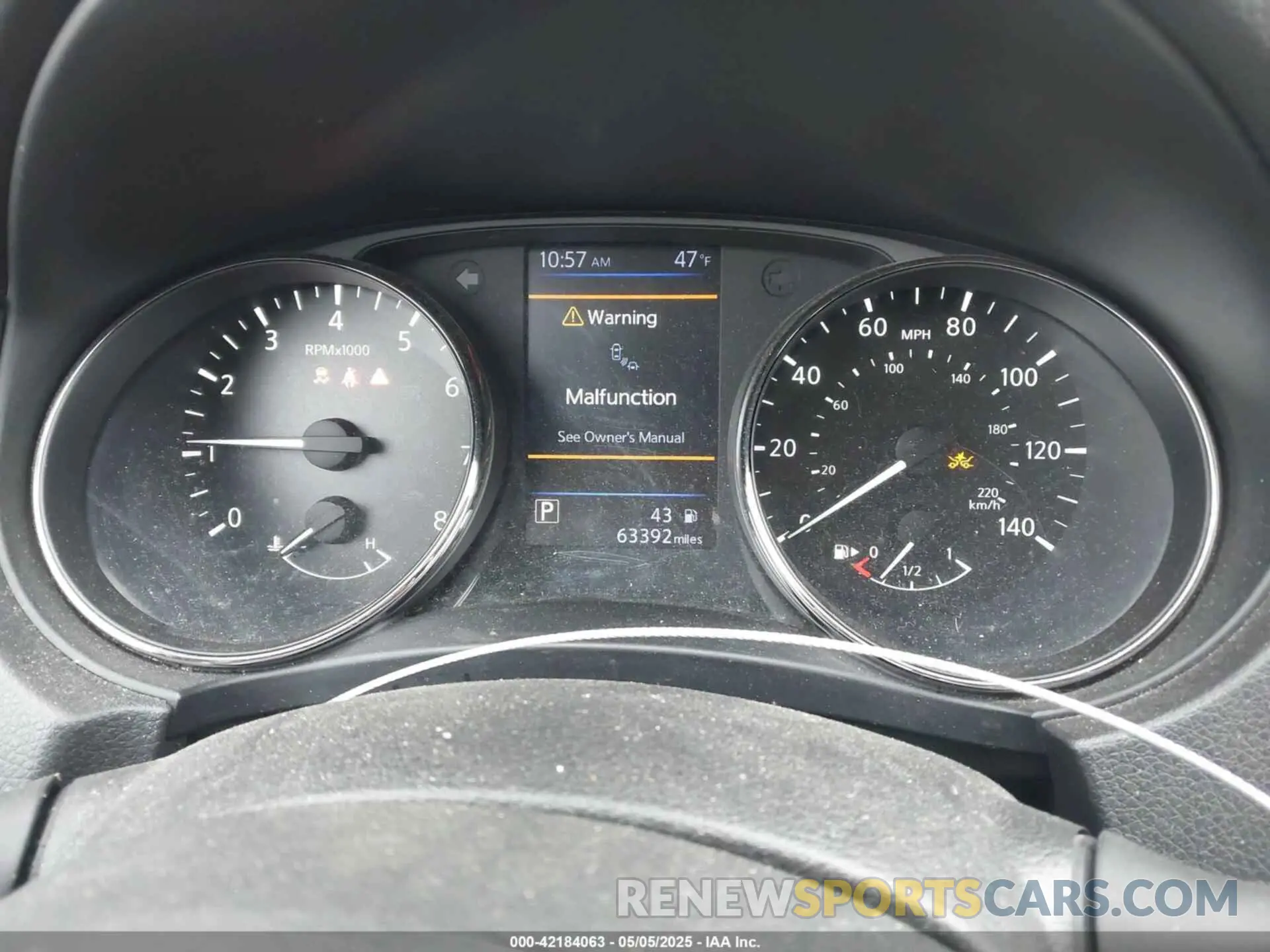 7 Photograph of a damaged car JN1BJ1CRXKW625059 NISSAN ROGUE SPORT 2019