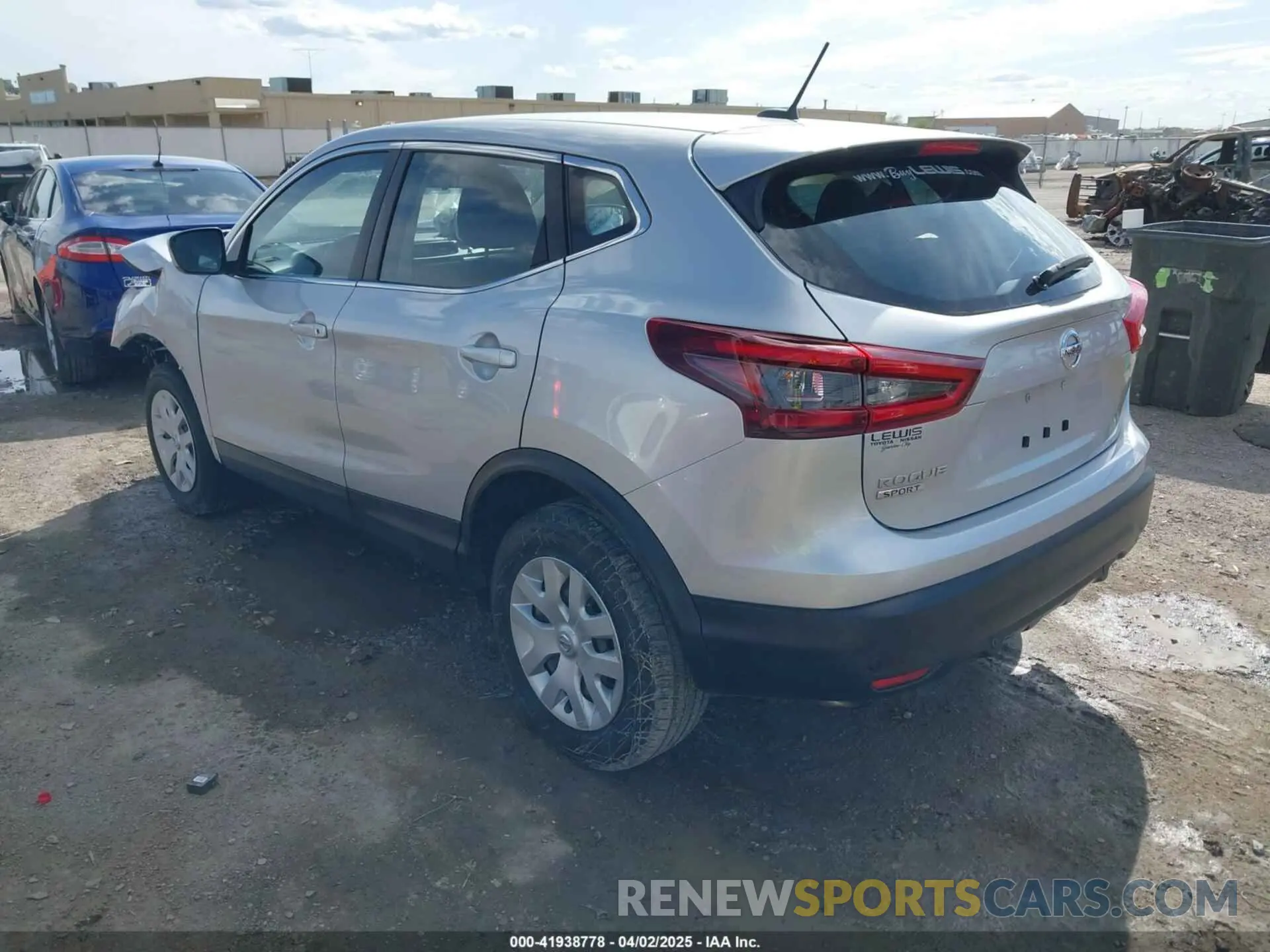 3 Photograph of a damaged car JN1BJ1CV0LW255965 NISSAN ROGUE SPORT 2020