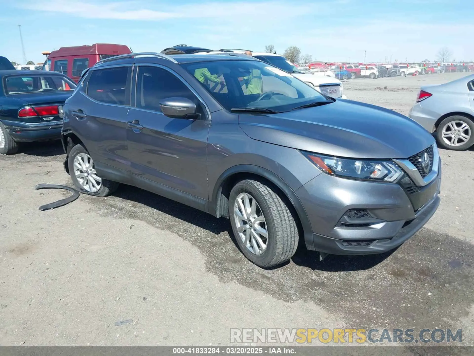 1 Photograph of a damaged car JN1BJ1CV0LW257246 NISSAN ROGUE SPORT 2020