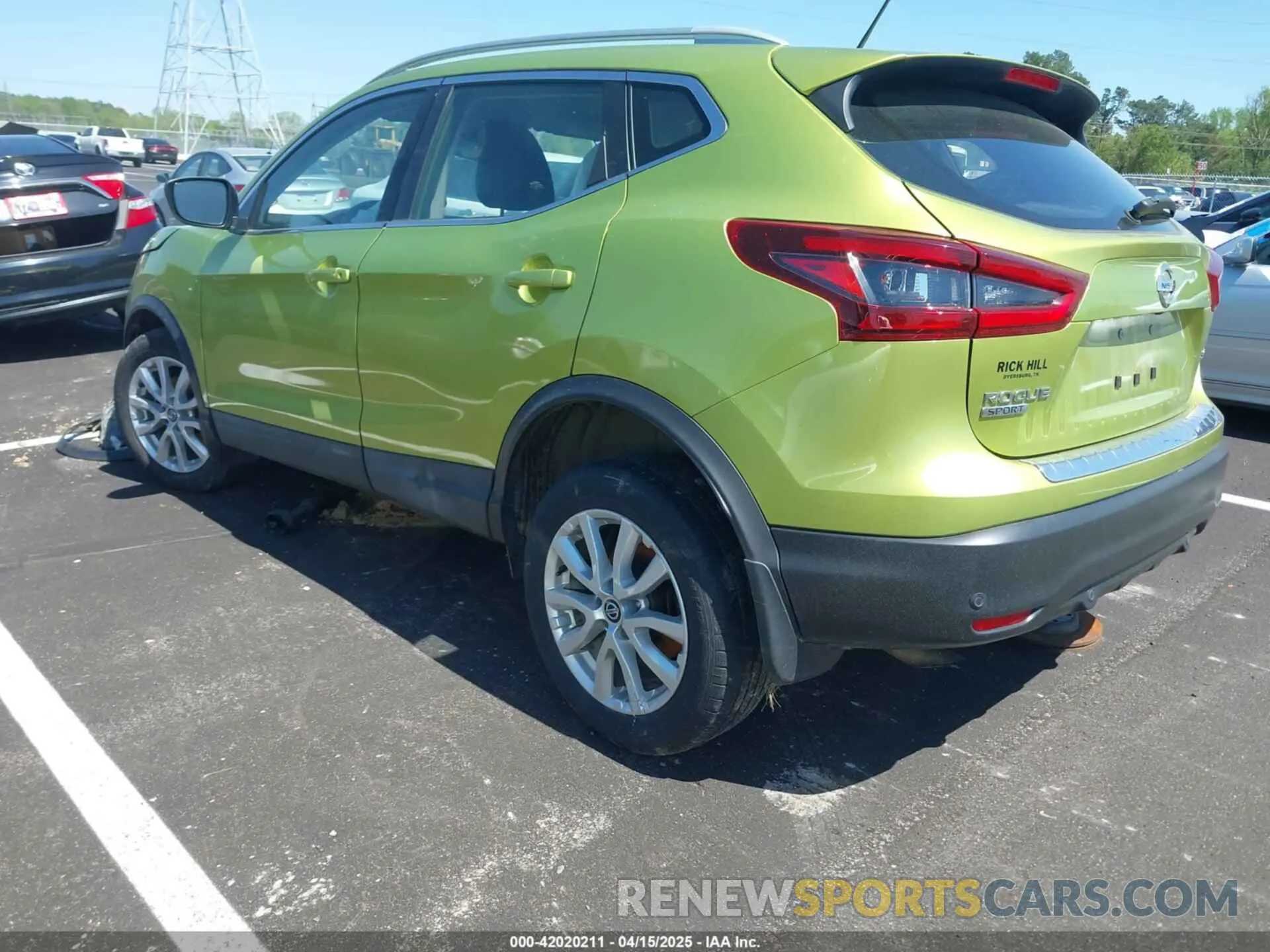 3 Photograph of a damaged car JN1BJ1CV0LW261488 NISSAN ROGUE SPORT 2020