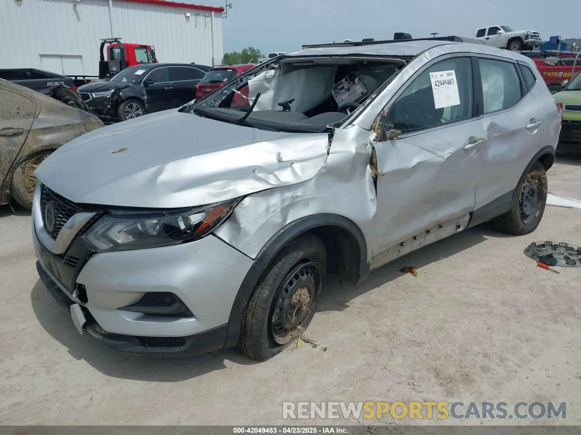 2 Photograph of a damaged car JN1BJ1CV0LW261636 NISSAN ROGUE SPORT 2020