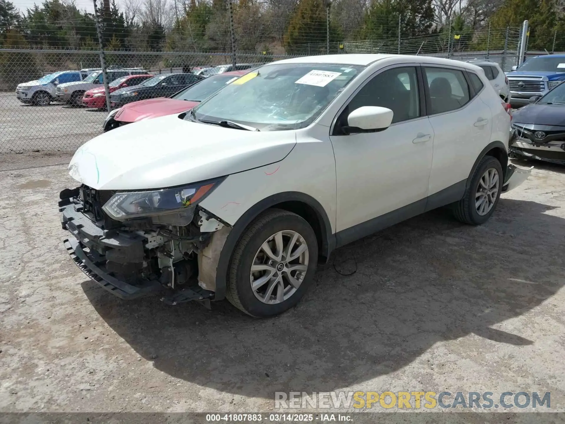 2 Photograph of a damaged car JN1BJ1CV0LW280588 NISSAN ROGUE SPORT 2020
