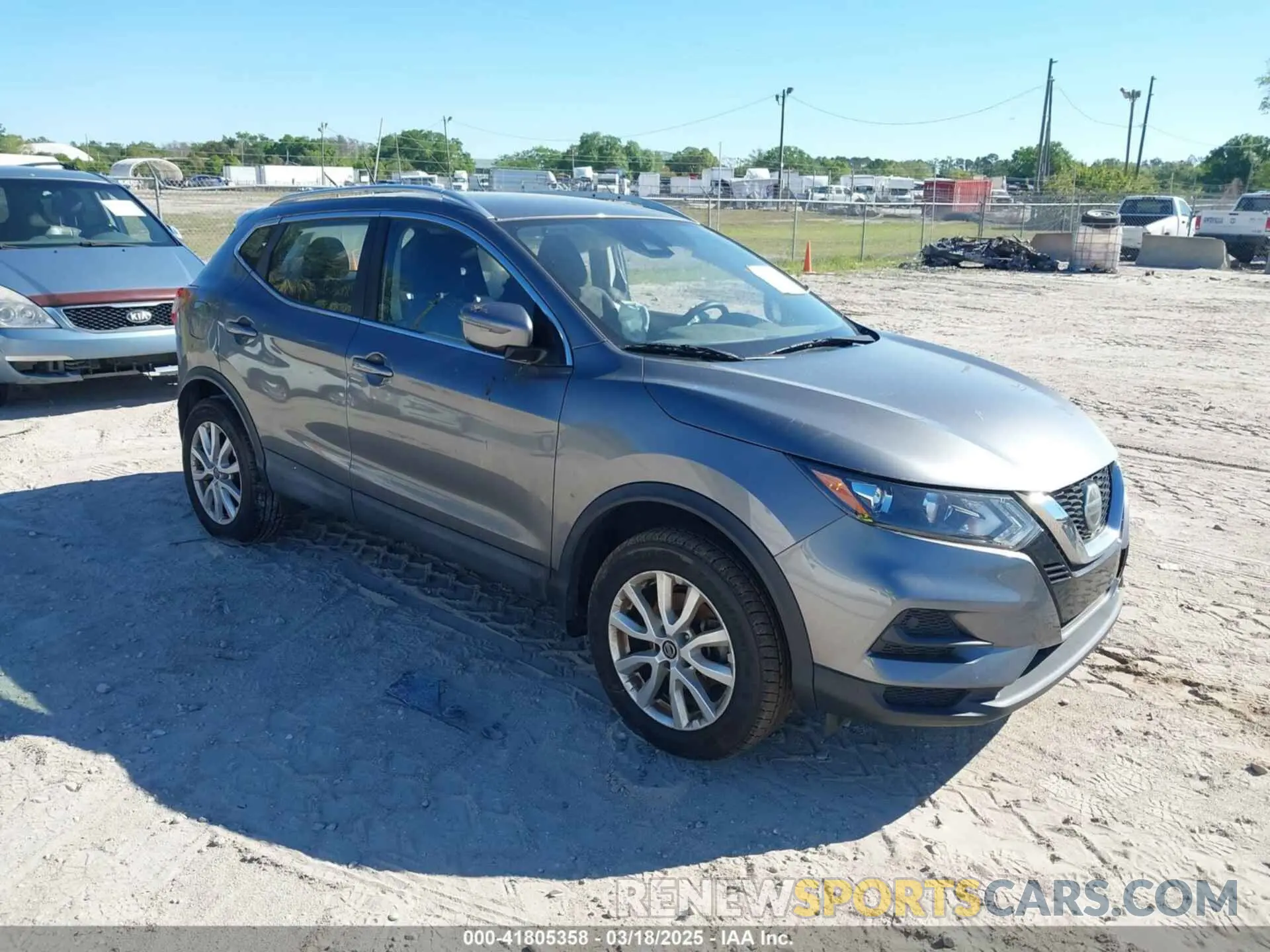 1 Photograph of a damaged car JN1BJ1CV1LW256042 NISSAN ROGUE SPORT 2020