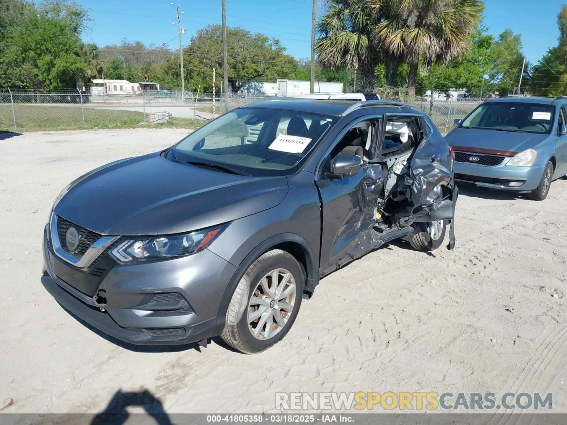 2 Photograph of a damaged car JN1BJ1CV1LW256042 NISSAN ROGUE SPORT 2020