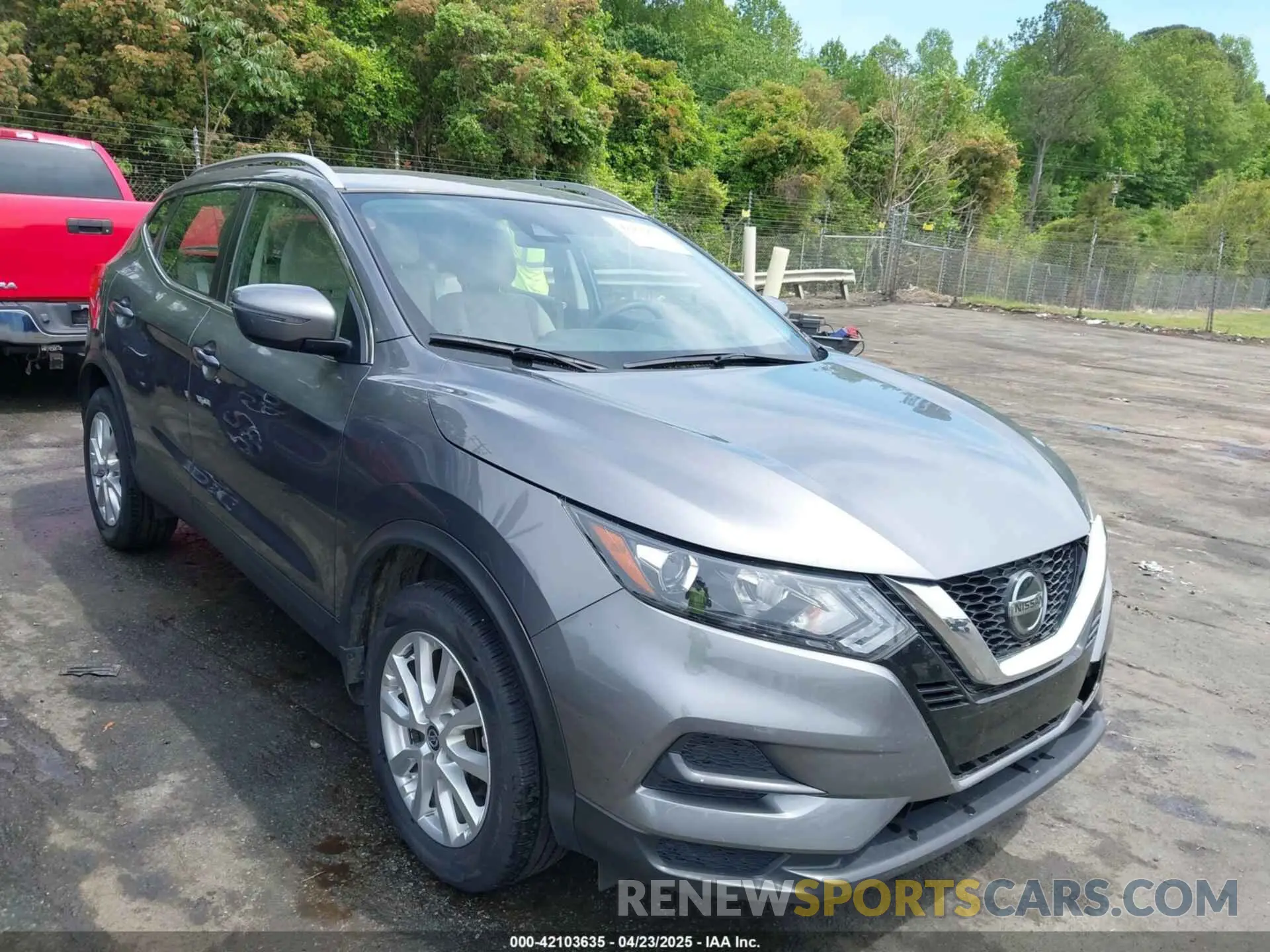 1 Photograph of a damaged car JN1BJ1CV1LW277358 NISSAN ROGUE SPORT 2020