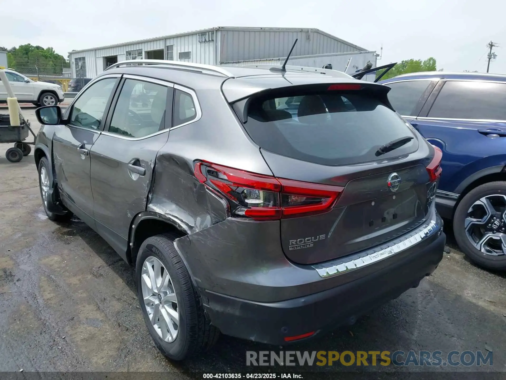 3 Photograph of a damaged car JN1BJ1CV1LW277358 NISSAN ROGUE SPORT 2020