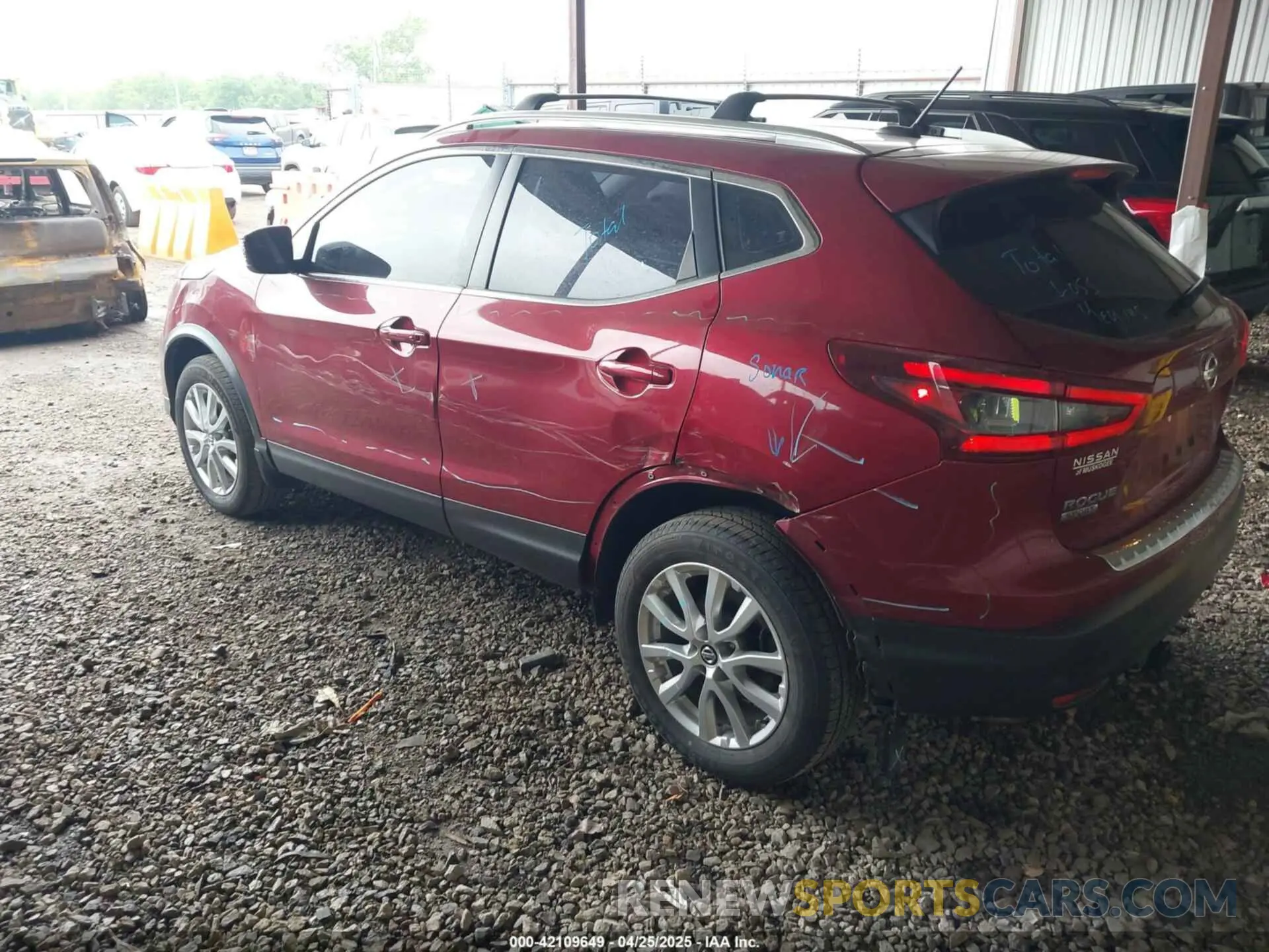 3 Photograph of a damaged car JN1BJ1CV1LW282530 NISSAN ROGUE SPORT 2020