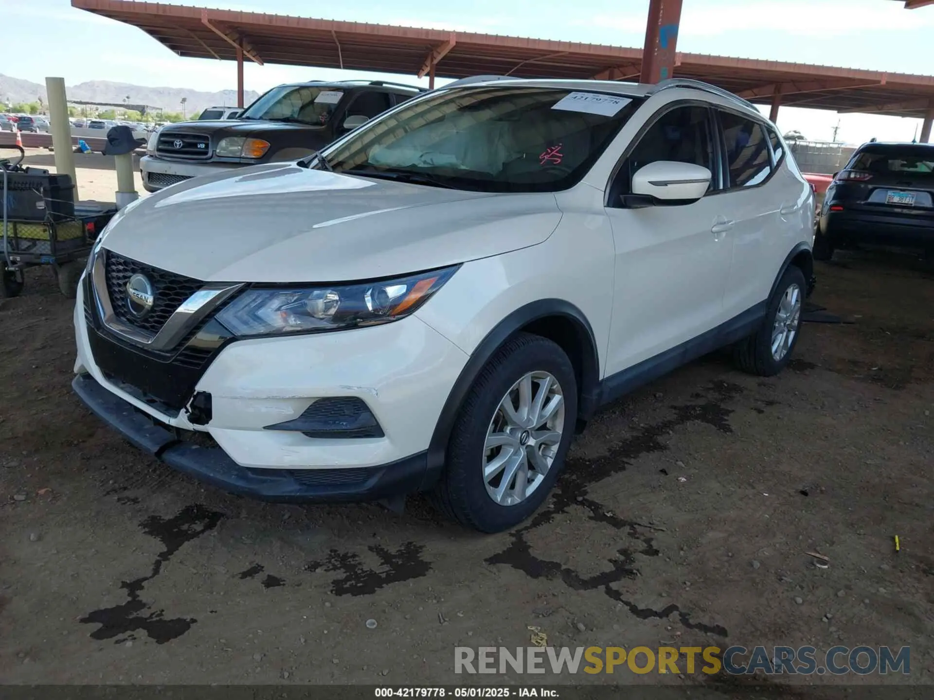 2 Photograph of a damaged car JN1BJ1CV2LW271648 NISSAN ROGUE SPORT 2020