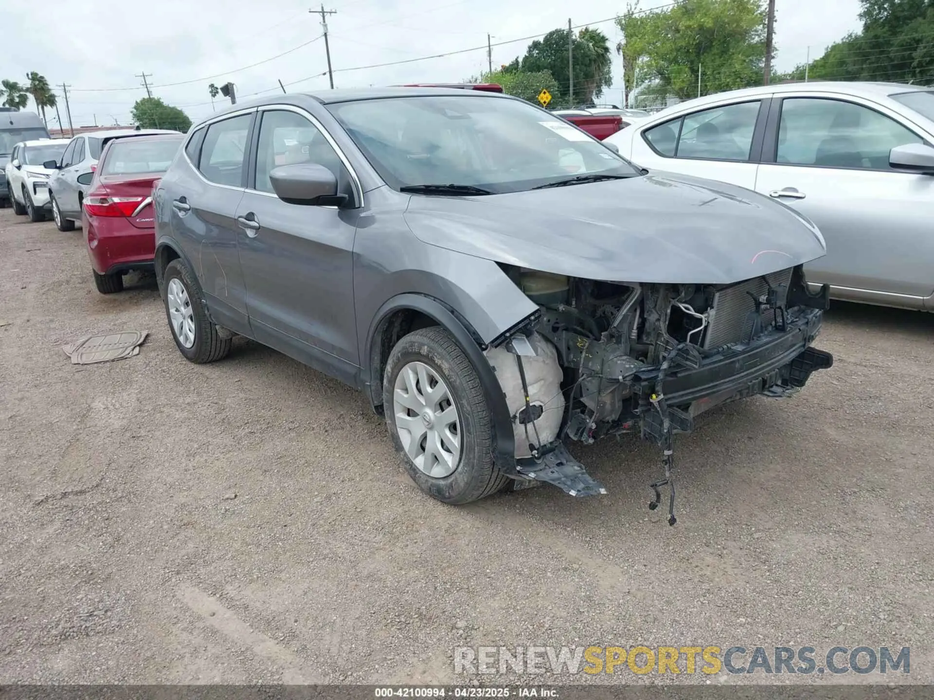 1 Photograph of a damaged car JN1BJ1CV2LW276820 NISSAN ROGUE SPORT 2020