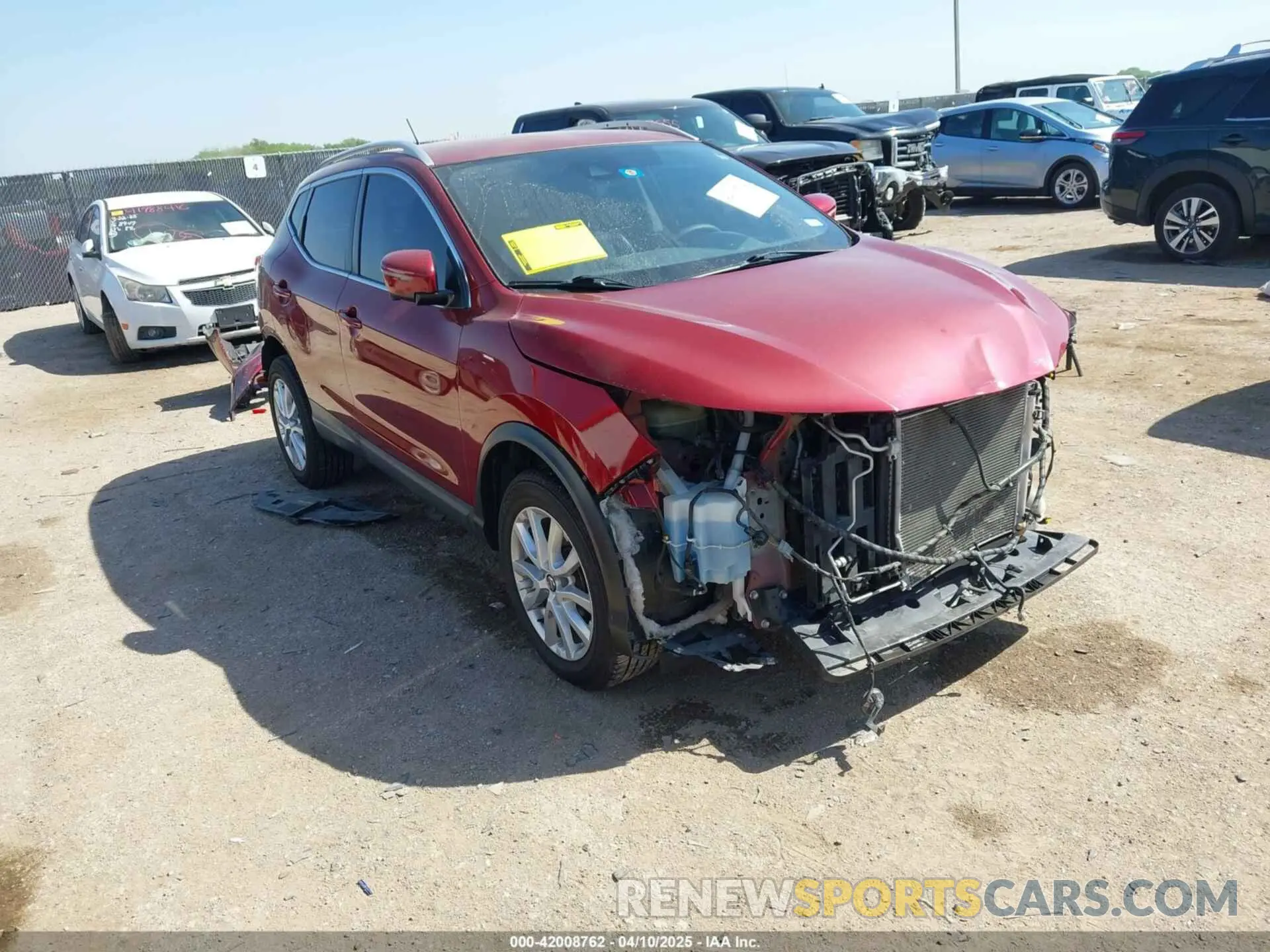1 Photograph of a damaged car JN1BJ1CV3LW263154 NISSAN ROGUE SPORT 2020
