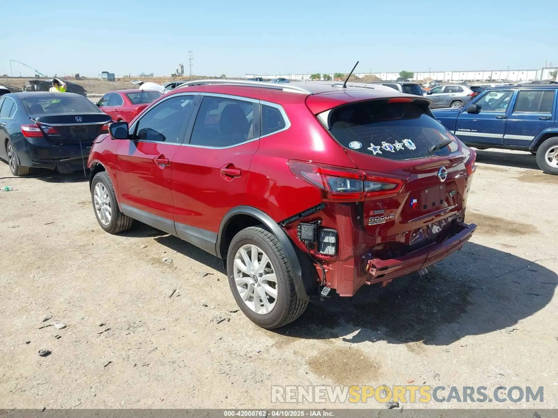 3 Photograph of a damaged car JN1BJ1CV3LW263154 NISSAN ROGUE SPORT 2020