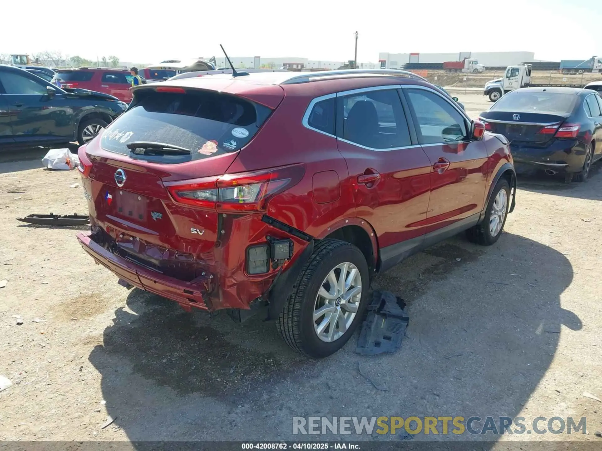 4 Photograph of a damaged car JN1BJ1CV3LW263154 NISSAN ROGUE SPORT 2020