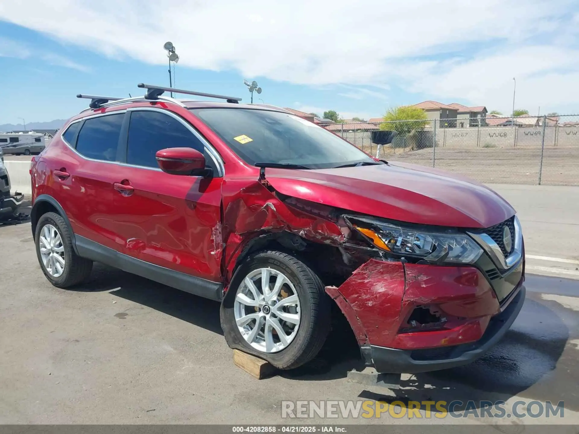6 Photograph of a damaged car JN1BJ1CV3LW276695 NISSAN ROGUE SPORT 2020