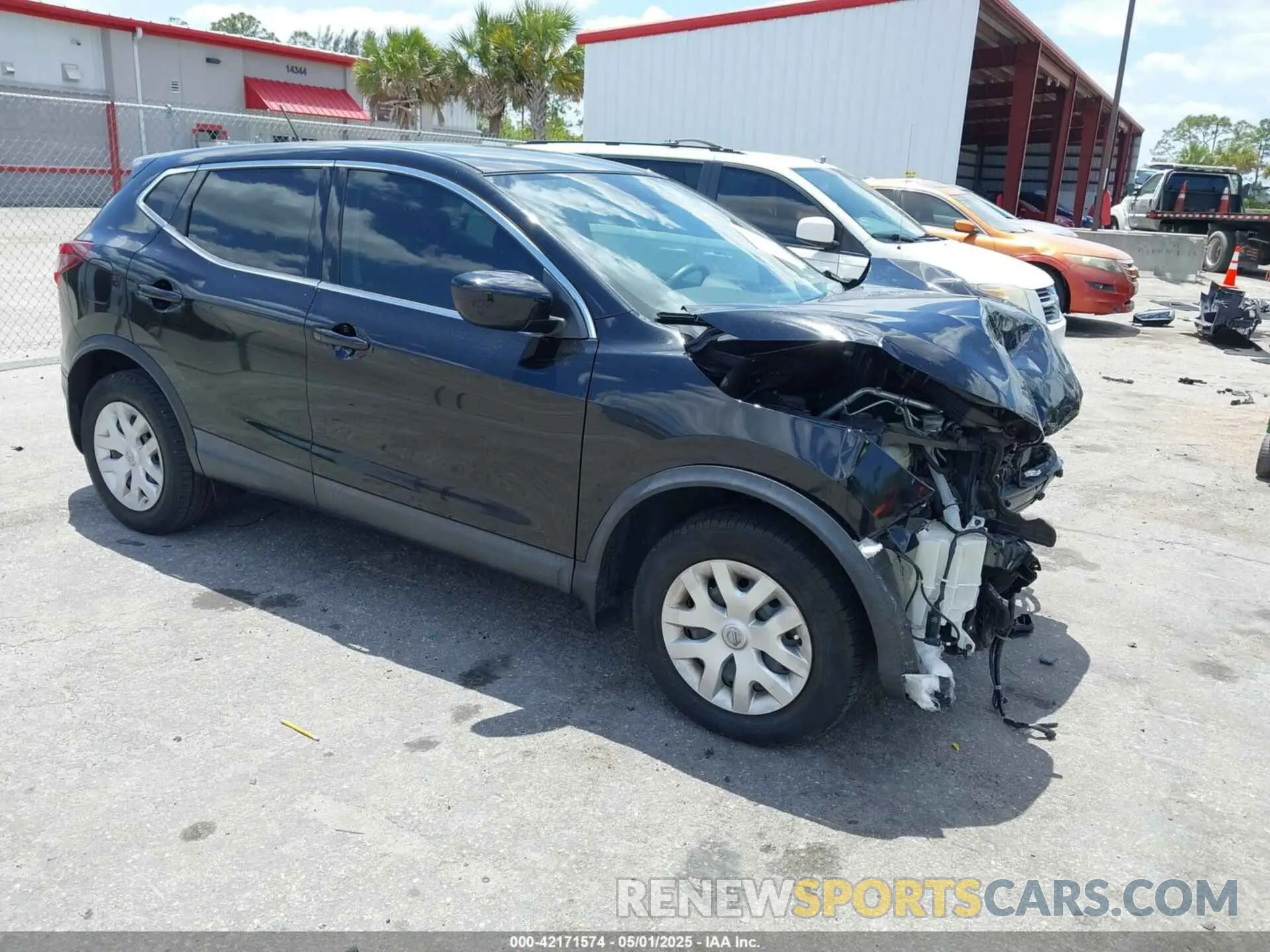 1 Photograph of a damaged car JN1BJ1CV3LW279077 NISSAN ROGUE SPORT 2020