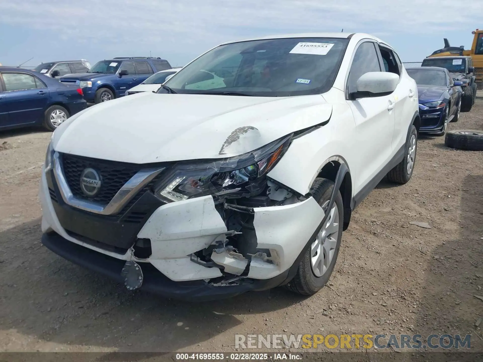 2 Photograph of a damaged car JN1BJ1CV3LW280925 NISSAN ROGUE SPORT 2020