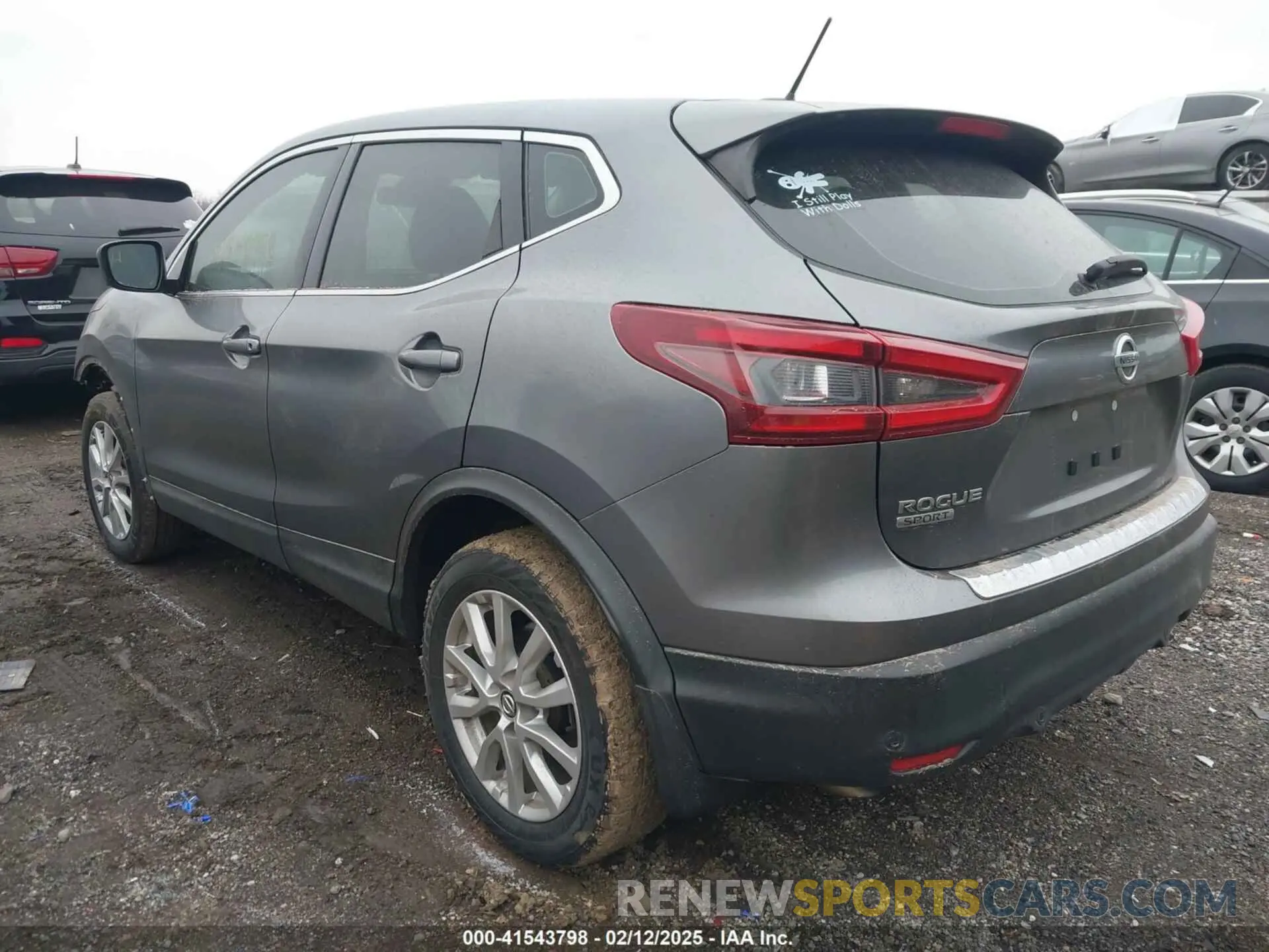 3 Photograph of a damaged car JN1BJ1CV5LW278738 NISSAN ROGUE SPORT 2020