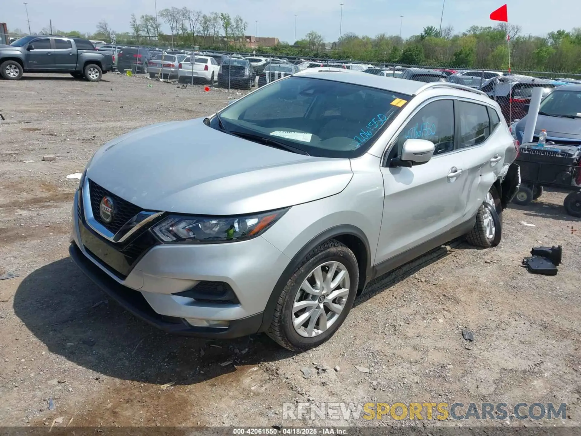 2 Photograph of a damaged car JN1BJ1CV5LW548146 NISSAN ROGUE SPORT 2020