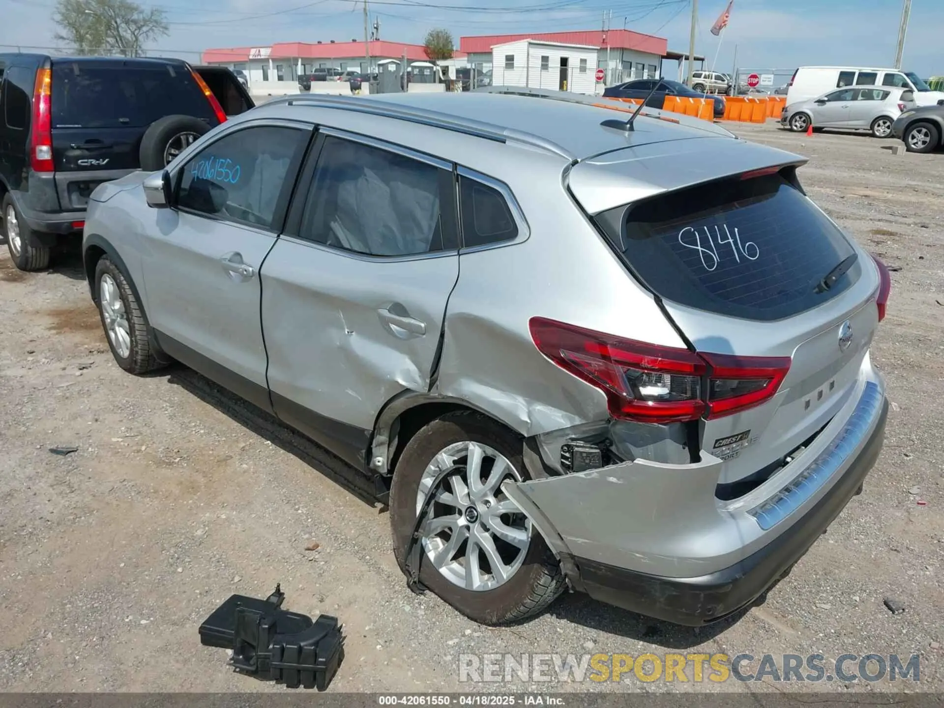 3 Photograph of a damaged car JN1BJ1CV5LW548146 NISSAN ROGUE SPORT 2020