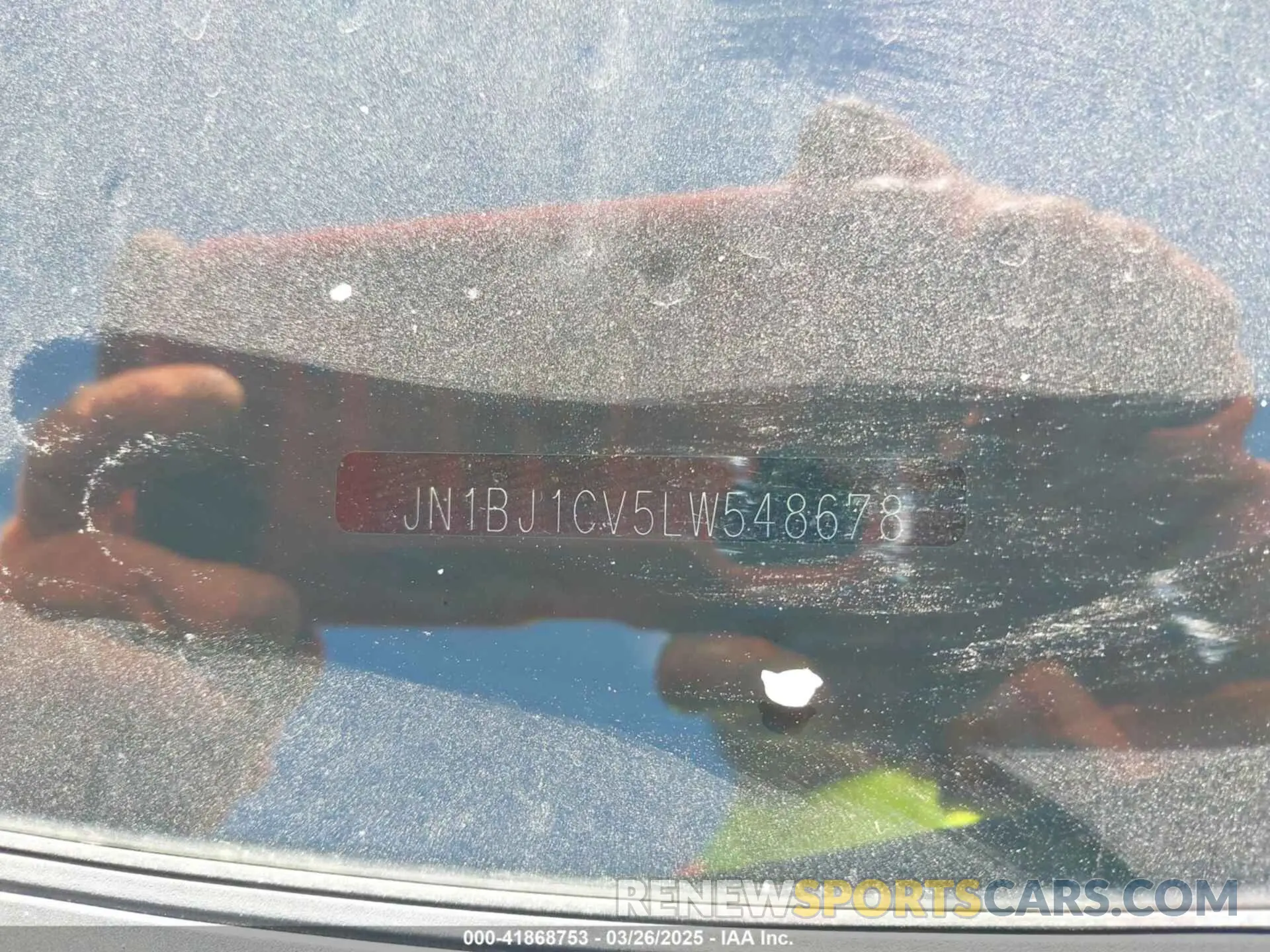 9 Photograph of a damaged car JN1BJ1CV5LW548678 NISSAN ROGUE SPORT 2020
