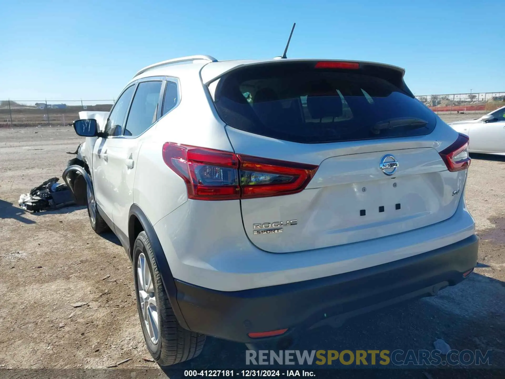 3 Photograph of a damaged car JN1BJ1CV6LW258272 NISSAN ROGUE SPORT 2020