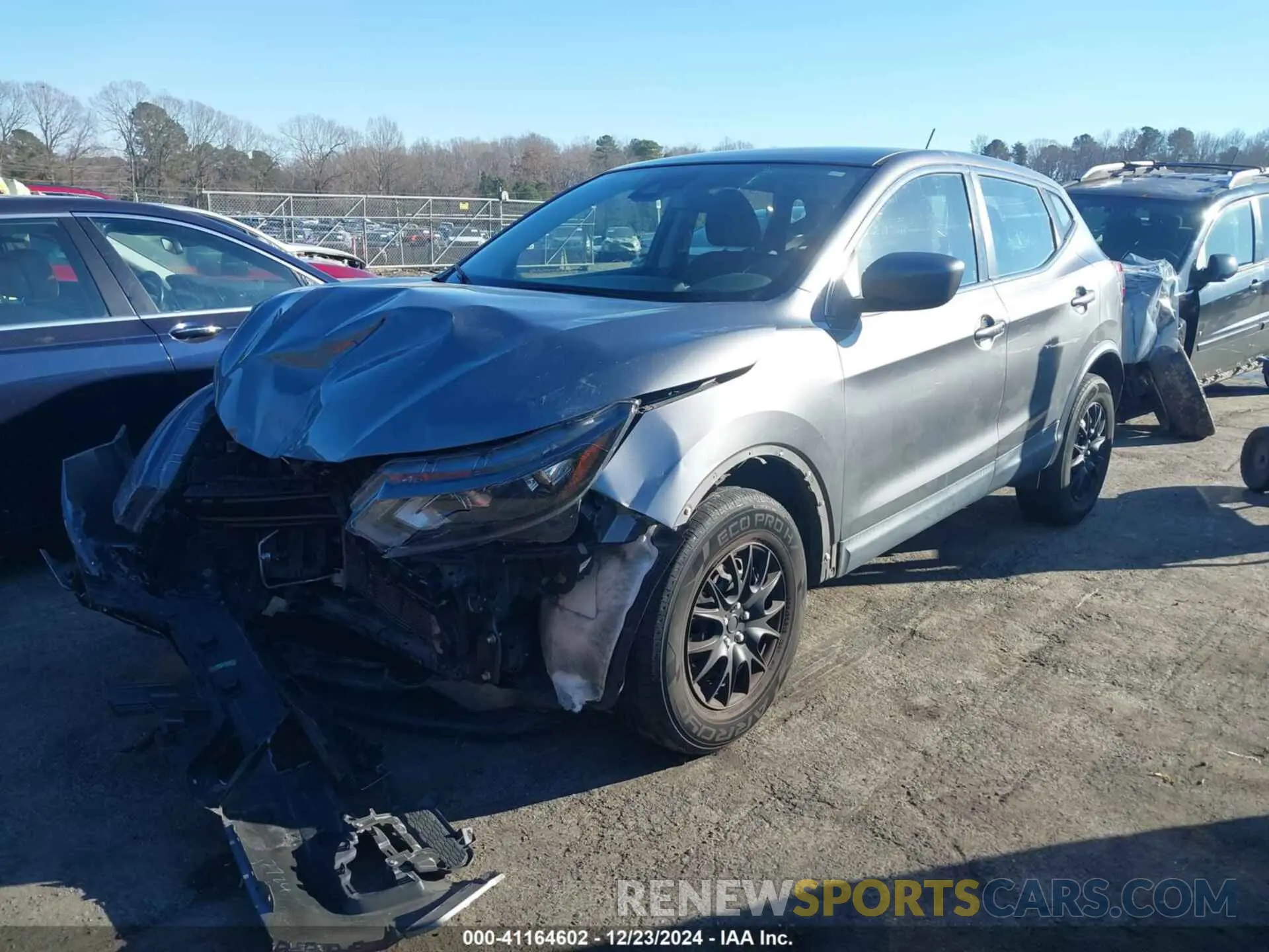 2 Photograph of a damaged car JN1BJ1CV6LW271099 NISSAN ROGUE SPORT 2020
