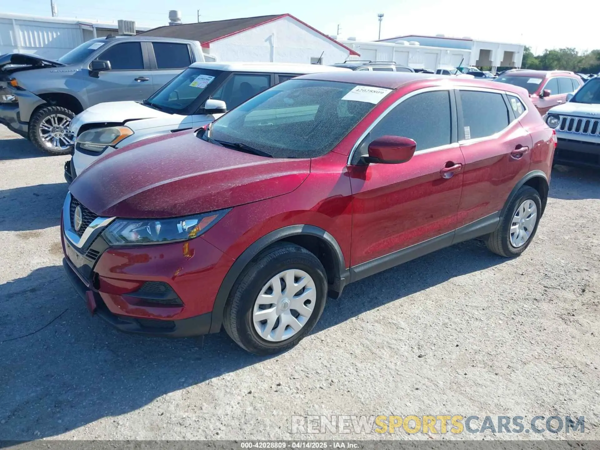 2 Photograph of a damaged car JN1BJ1CV6LW278487 NISSAN ROGUE SPORT 2020