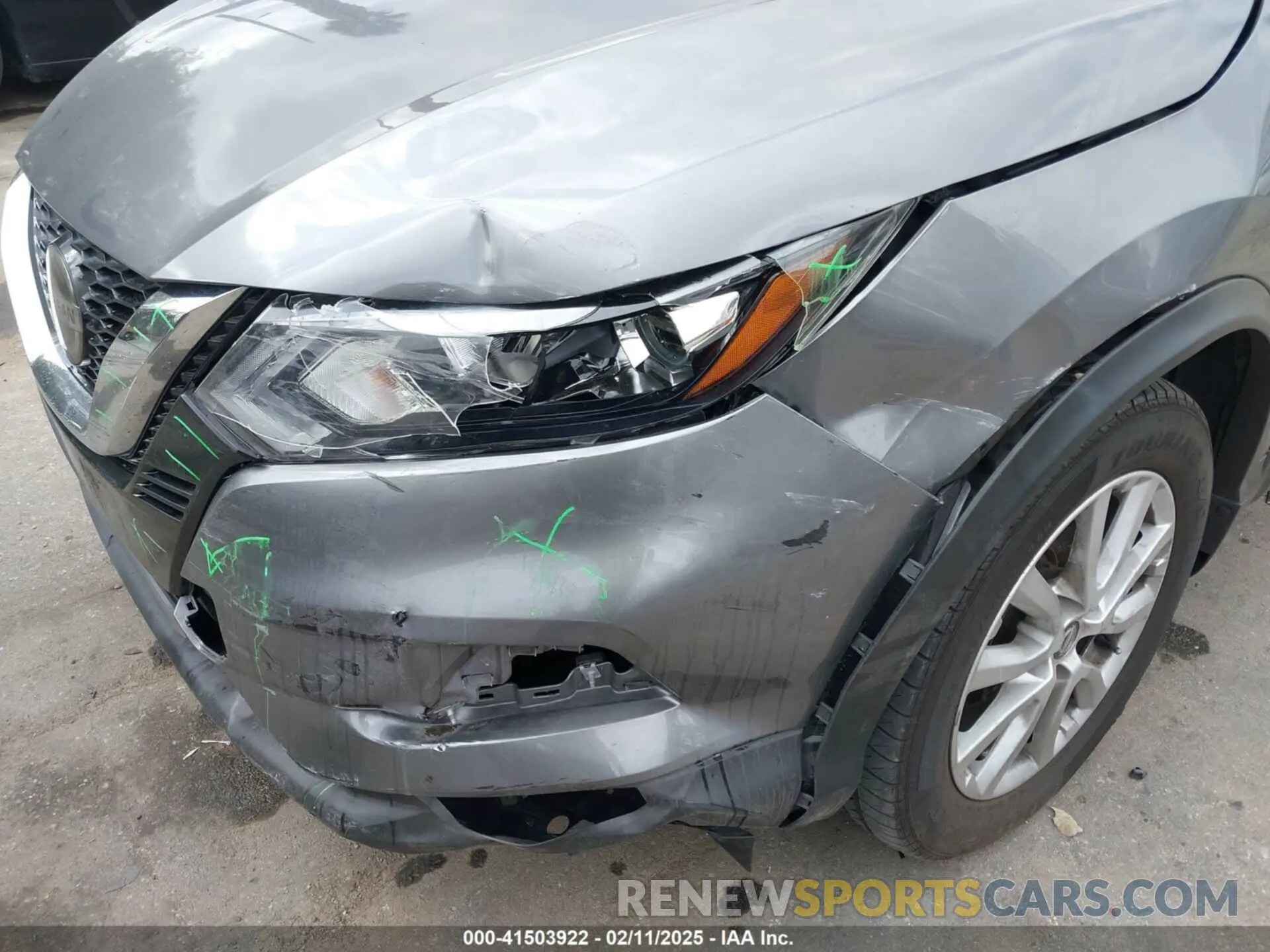 6 Photograph of a damaged car JN1BJ1CV7LW276117 NISSAN ROGUE SPORT 2020