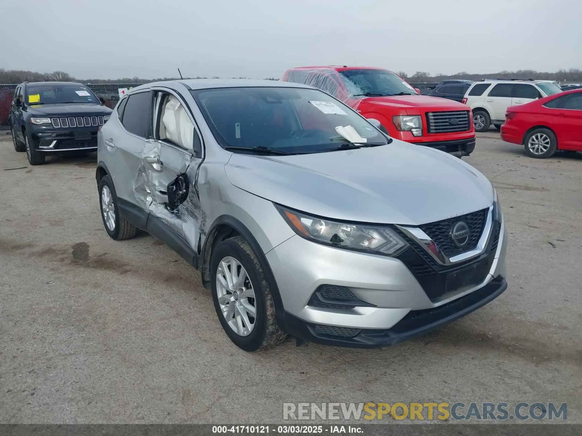1 Photograph of a damaged car JN1BJ1CV7LW541828 NISSAN ROGUE SPORT 2020