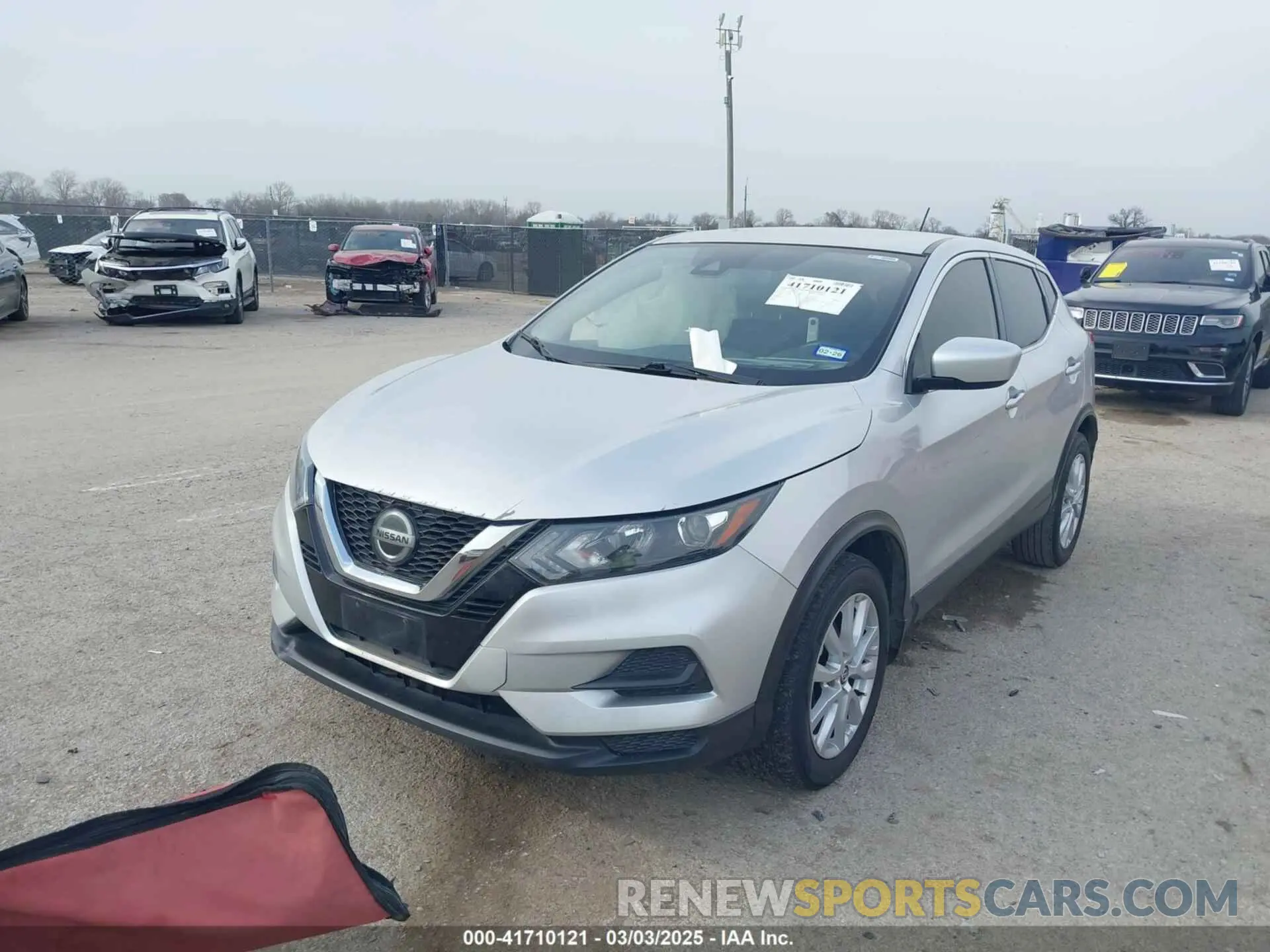 2 Photograph of a damaged car JN1BJ1CV7LW541828 NISSAN ROGUE SPORT 2020