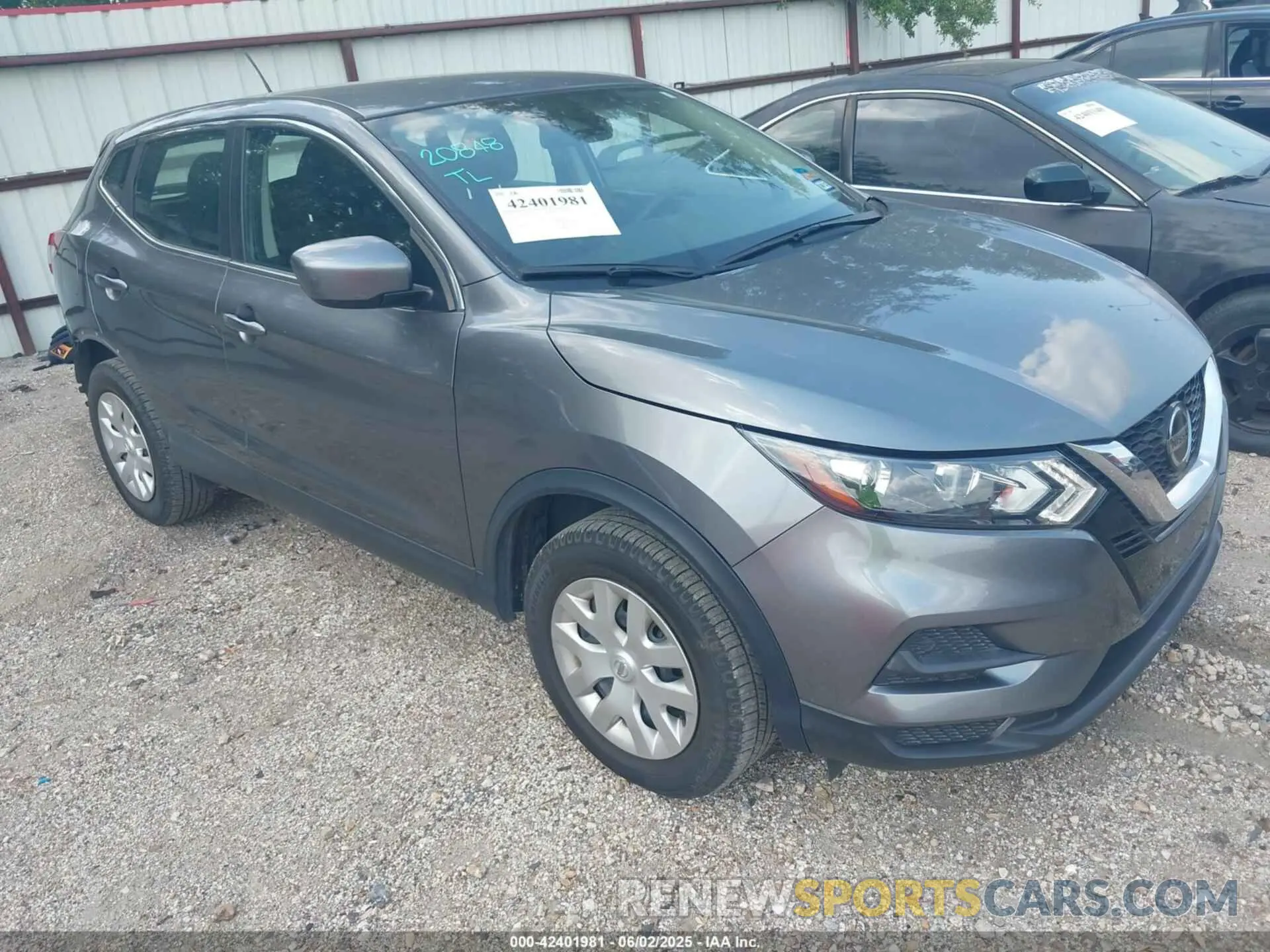 1 Photograph of a damaged car JN1BJ1CV7LW544020 NISSAN ROGUE SPORT 2020