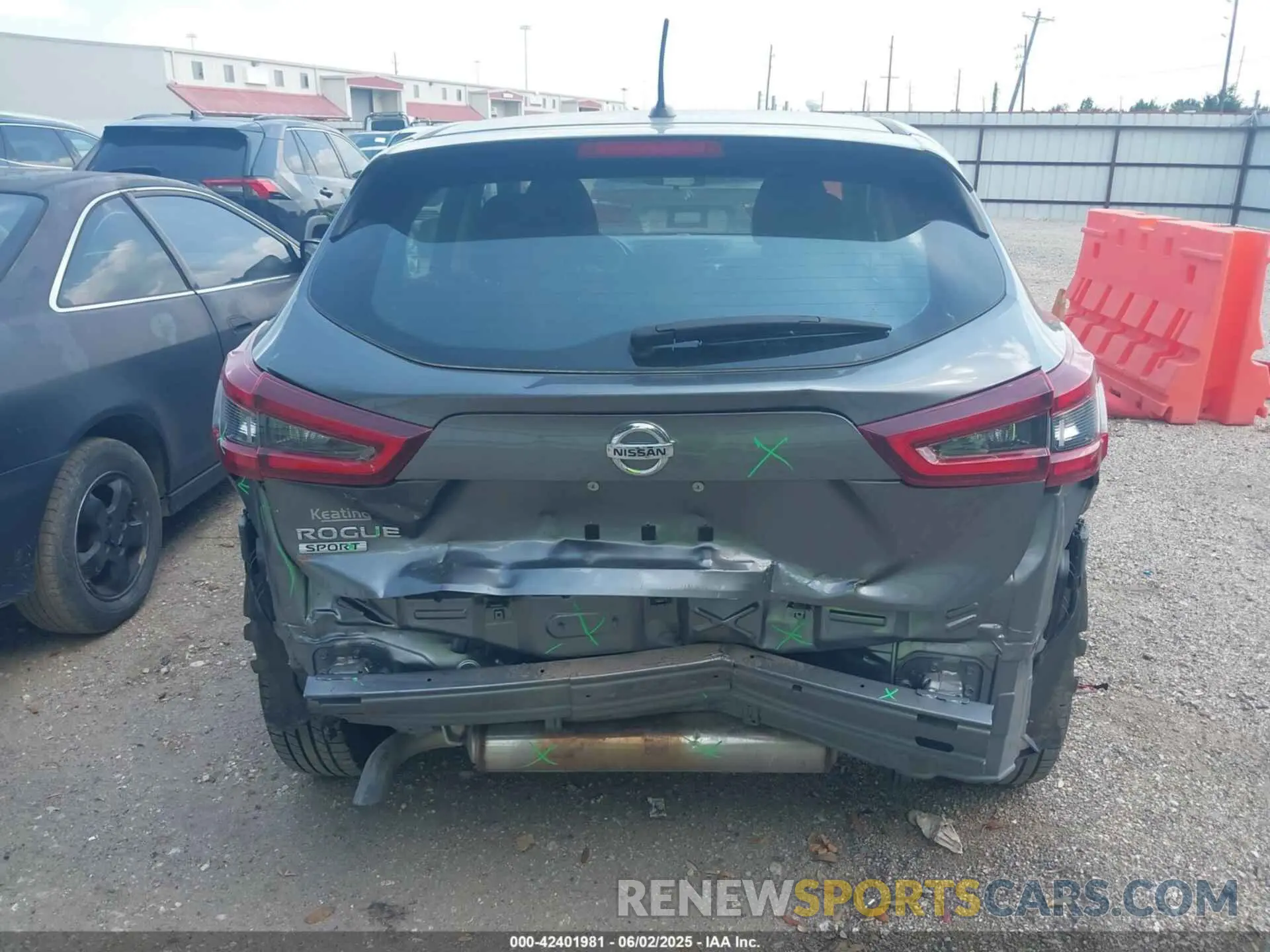 16 Photograph of a damaged car JN1BJ1CV7LW544020 NISSAN ROGUE SPORT 2020